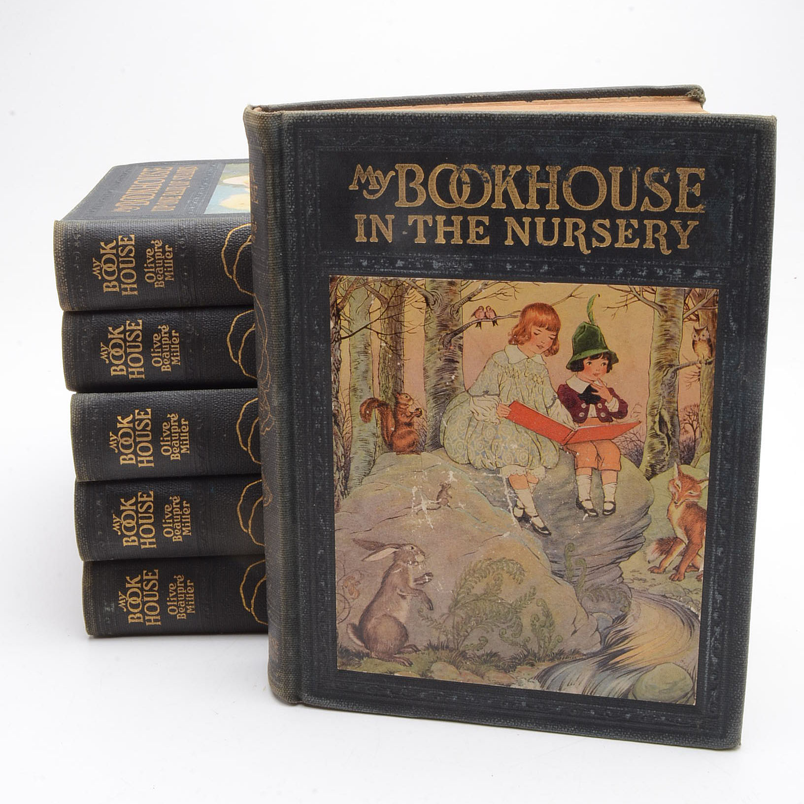 1920s Vintage "My Book House" Children's Book Set