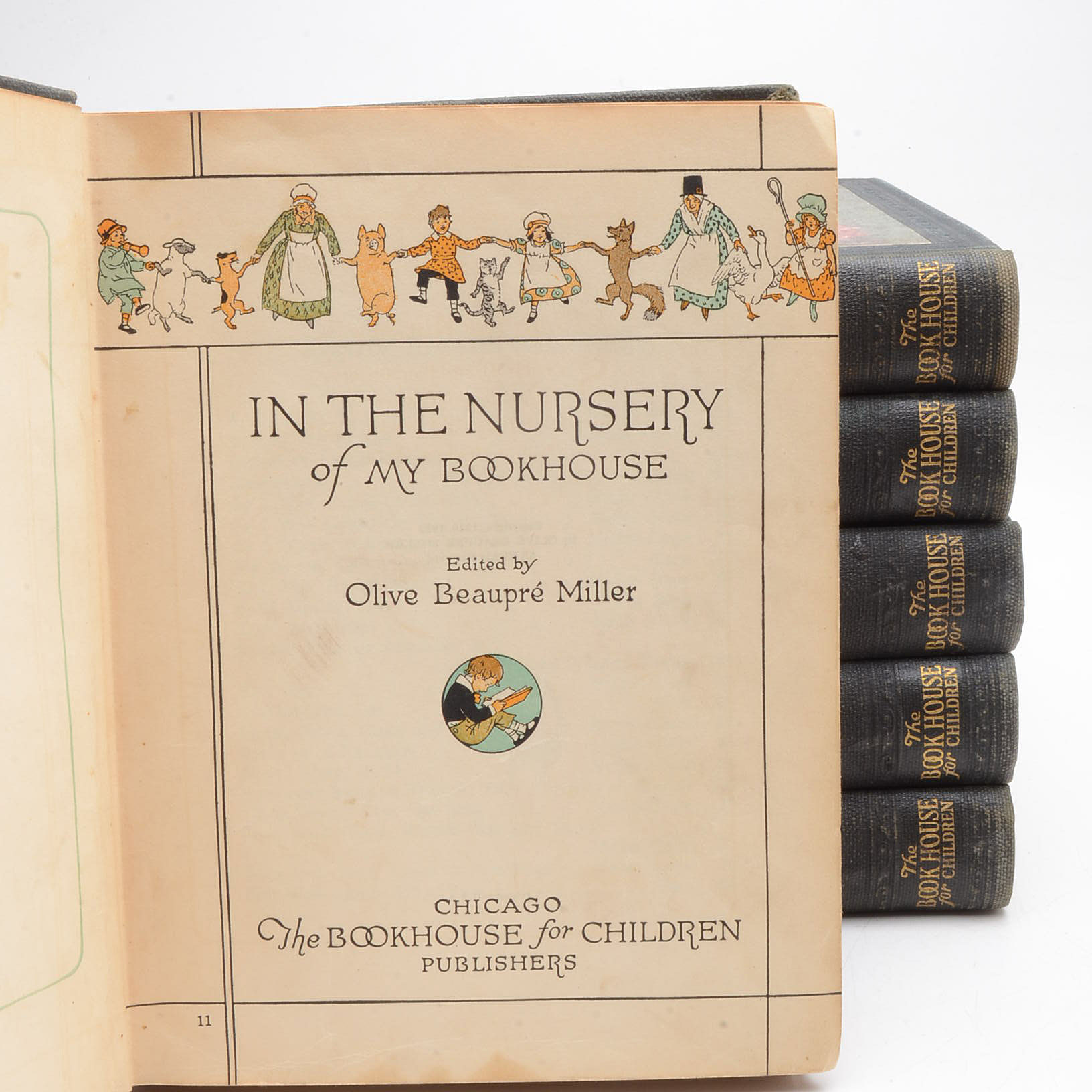 1920s Vintage "My Book House" Children's Book Set