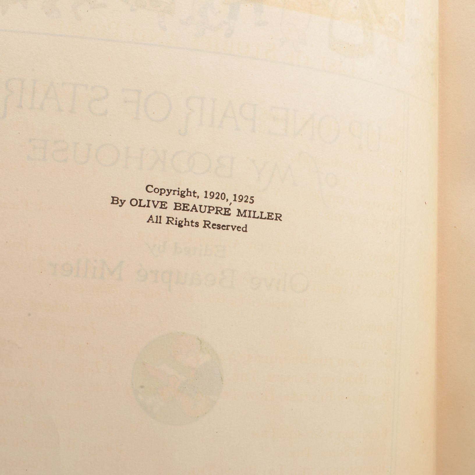 1920s Vintage "My Book House" Children's Book Set