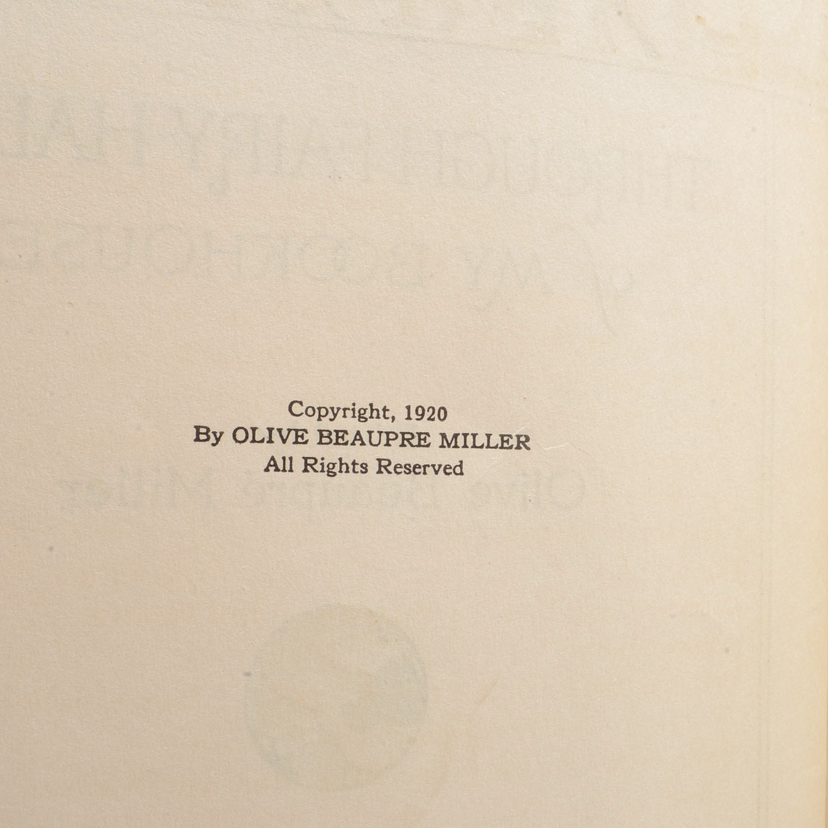 1920s Vintage "My Book House" Children's Book Set