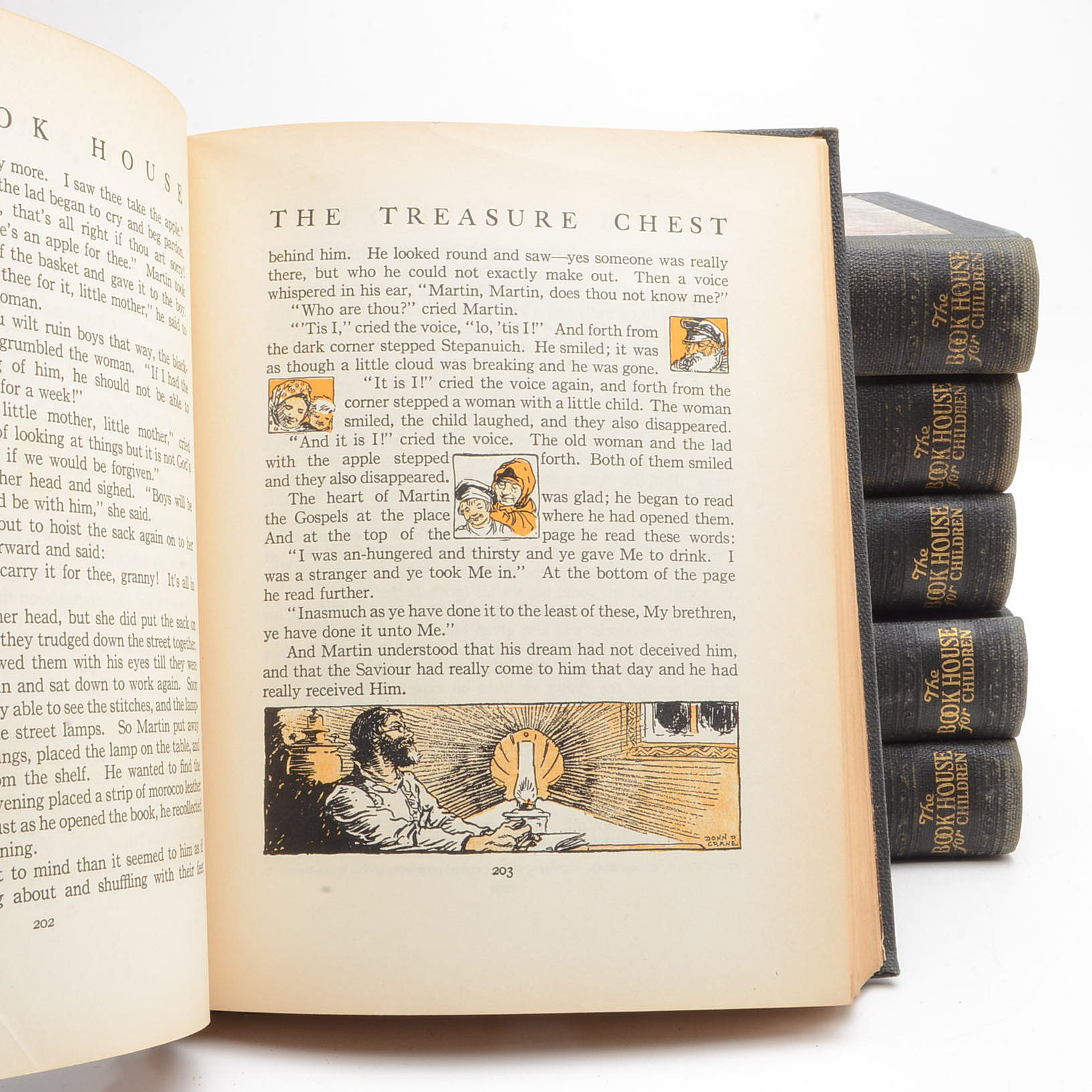 1920s Vintage "My Book House" Children's Book Set