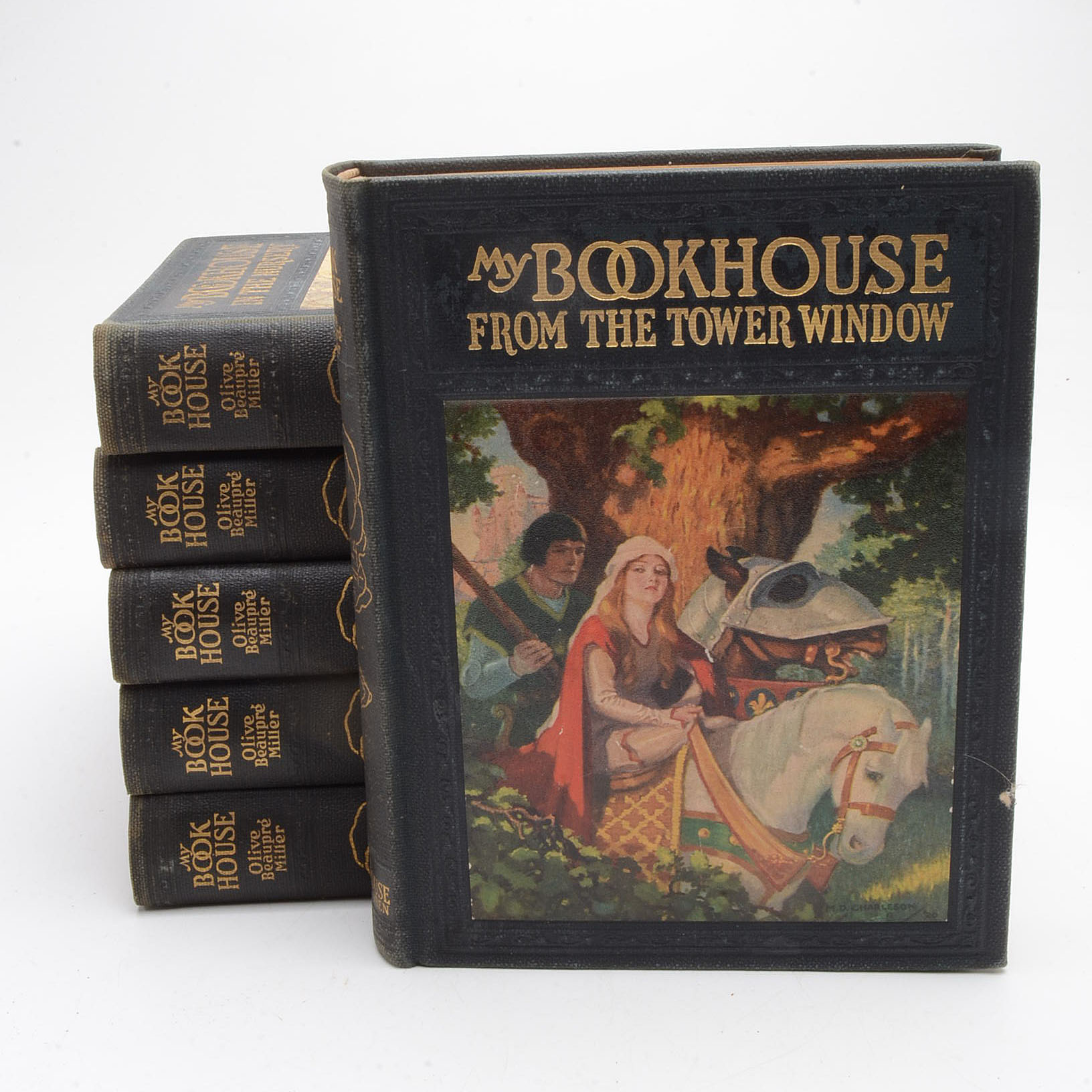 1920s Vintage "My Book House" Children's Book Set