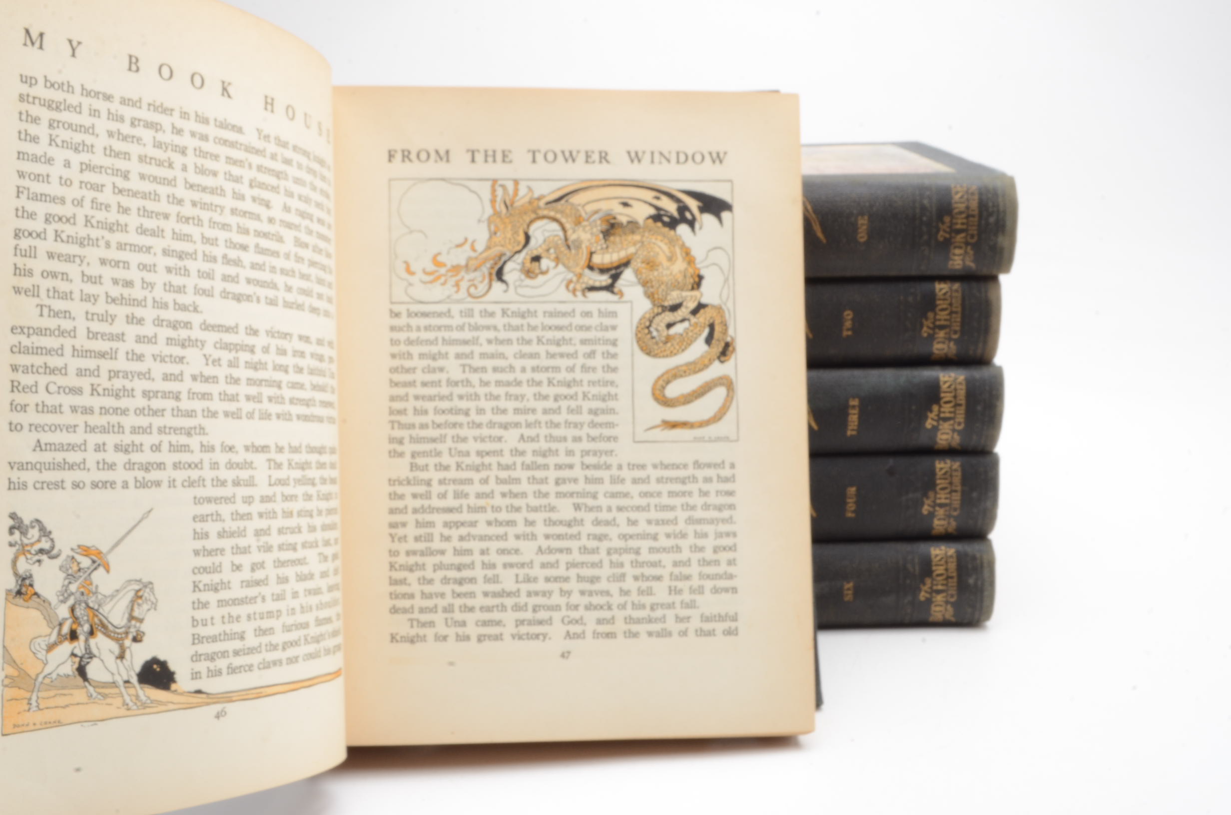 1920s Vintage "My Book House" Children's Book Set