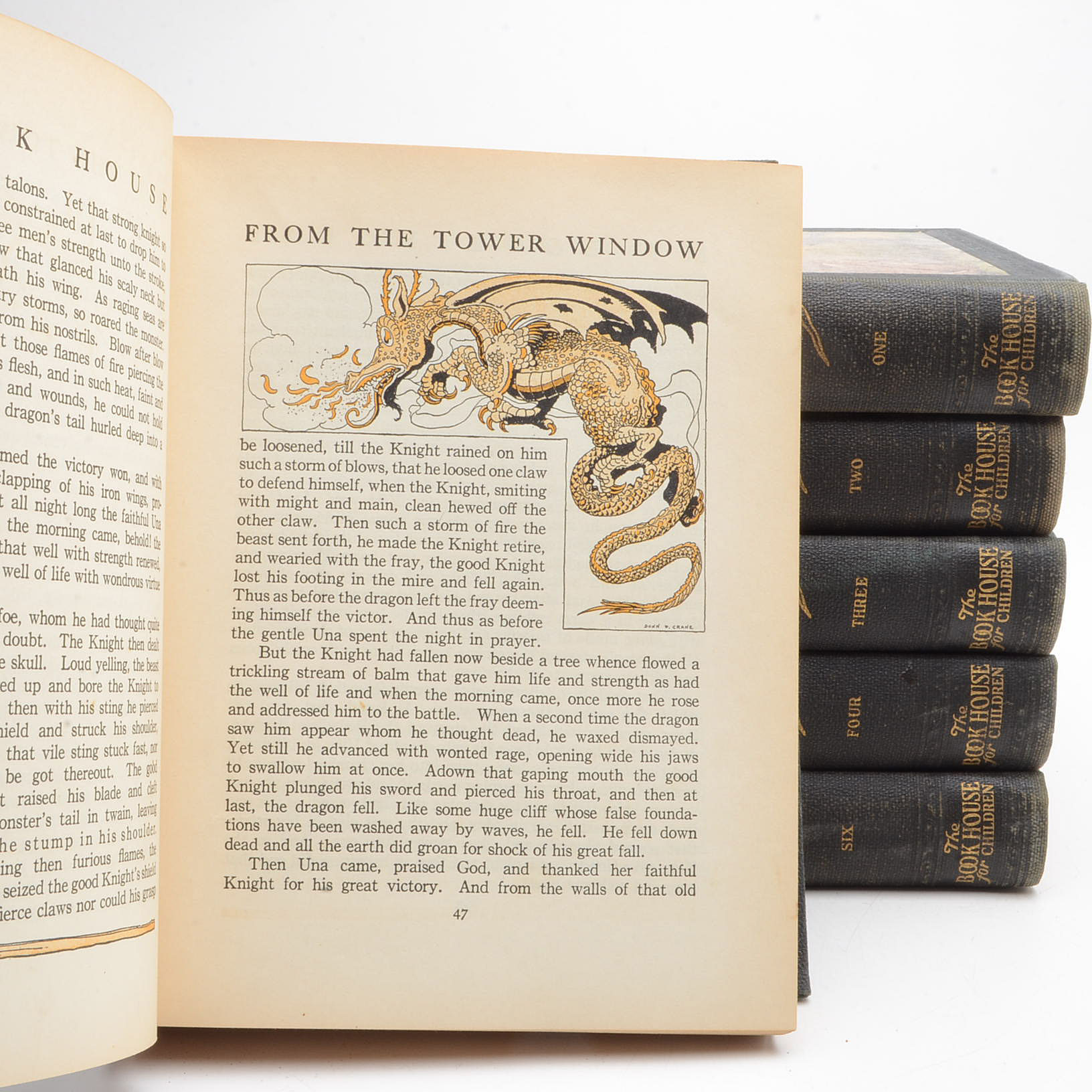 1920s Vintage "My Book House" Children's Book Set