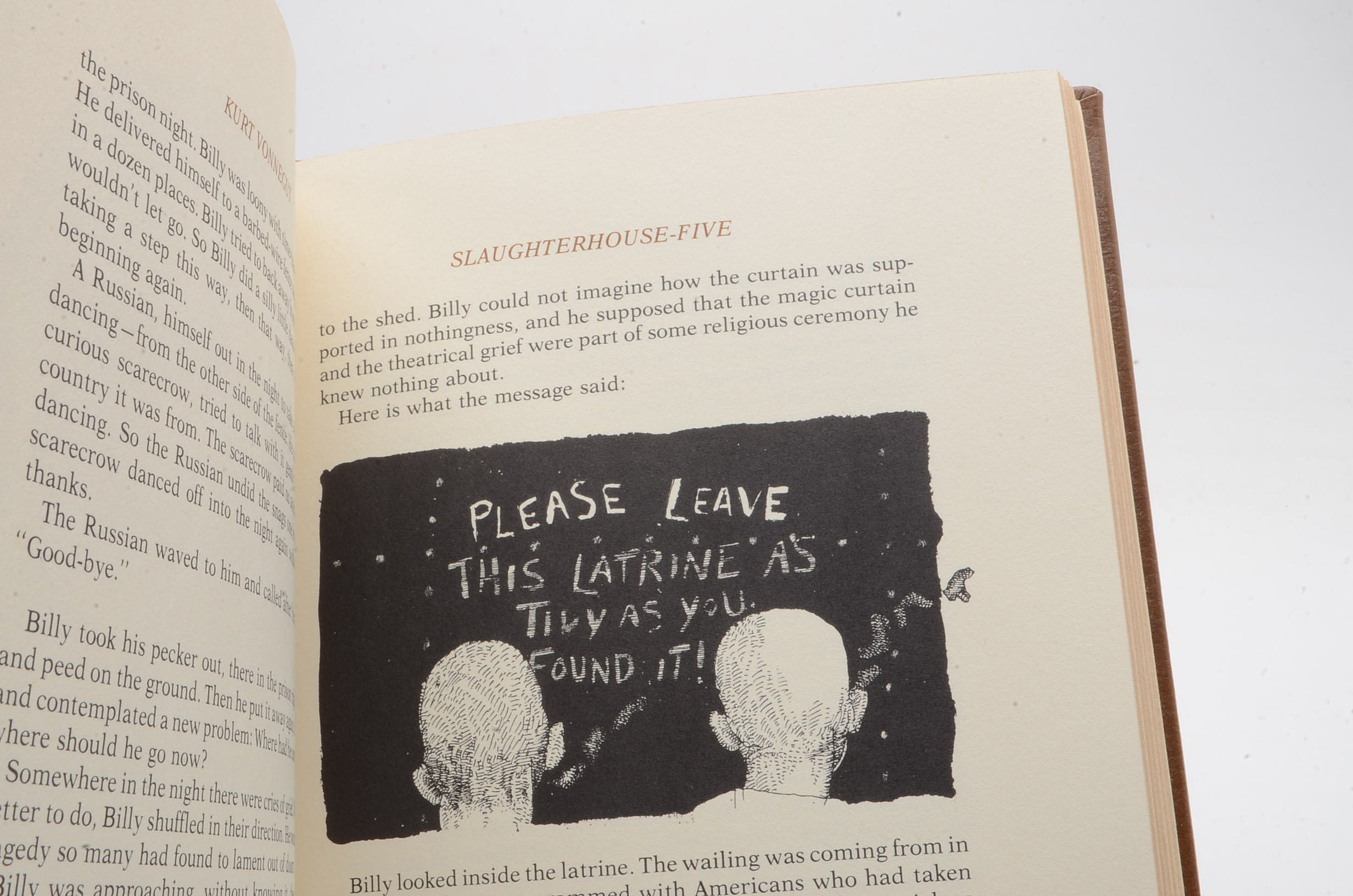 Signed Kurt Vonnegut "Slaughterhouse Five" Franklin Library Edition