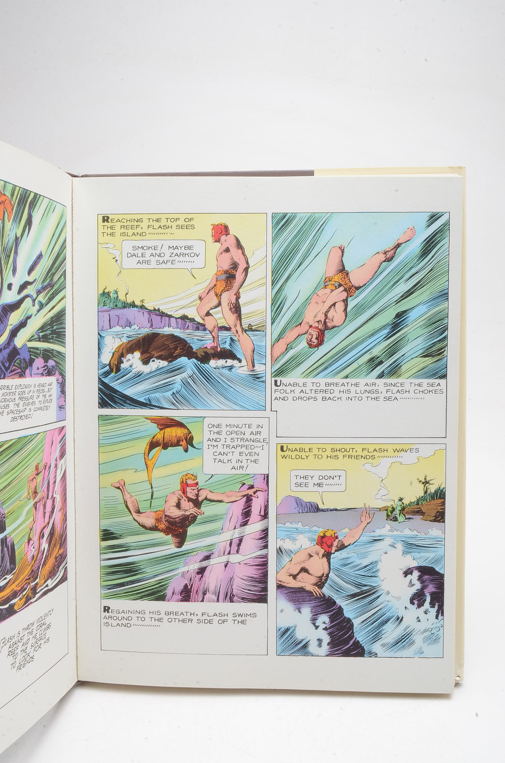 Three Hardcover Flash Gordon Comics Collections