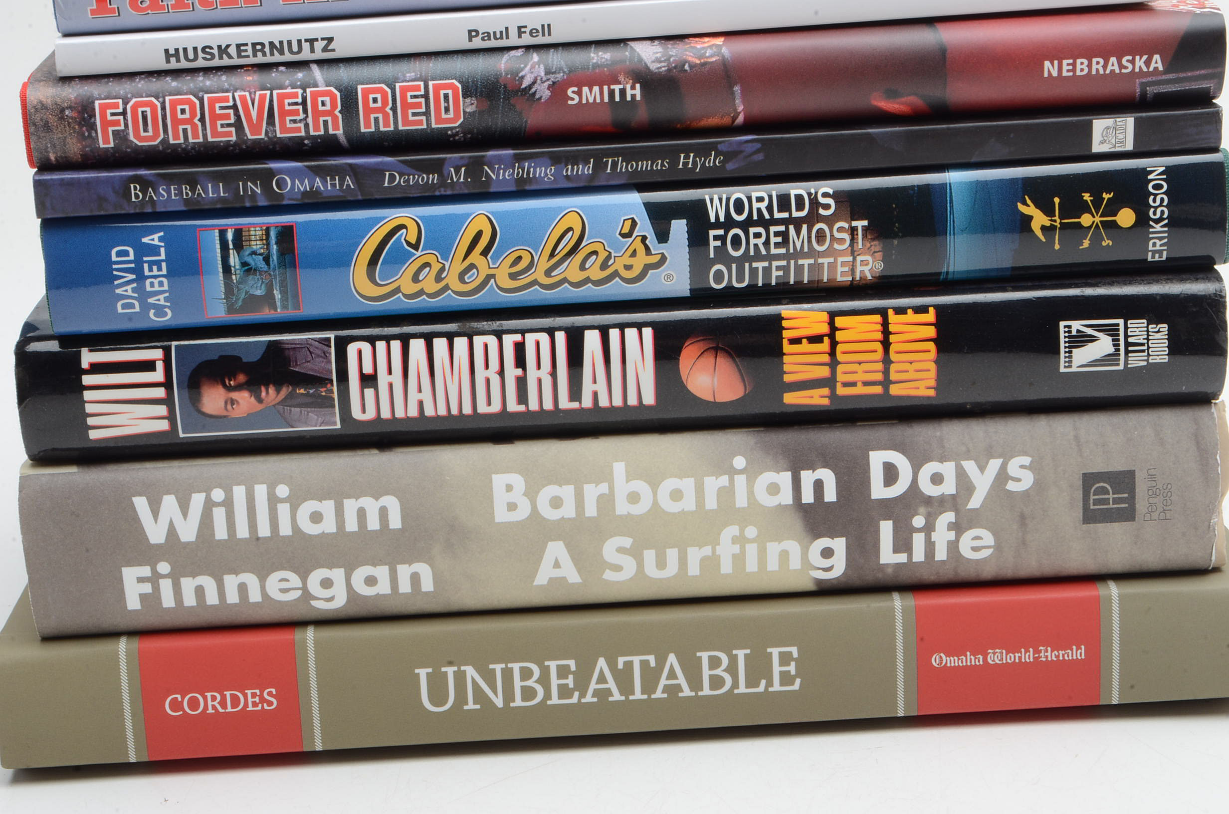 Collection of Sports Books including Signed Wilt Chamberlain Memoir