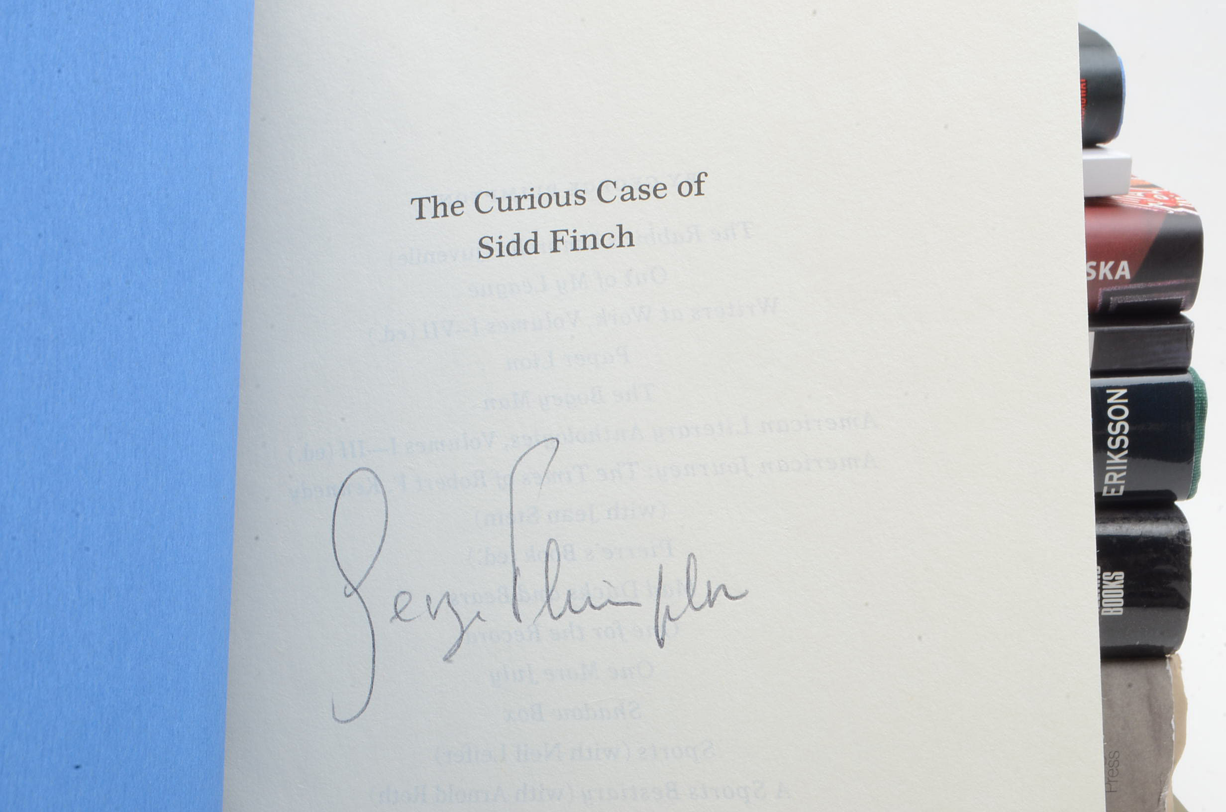 Collection of Sports Books including Signed Wilt Chamberlain Memoir