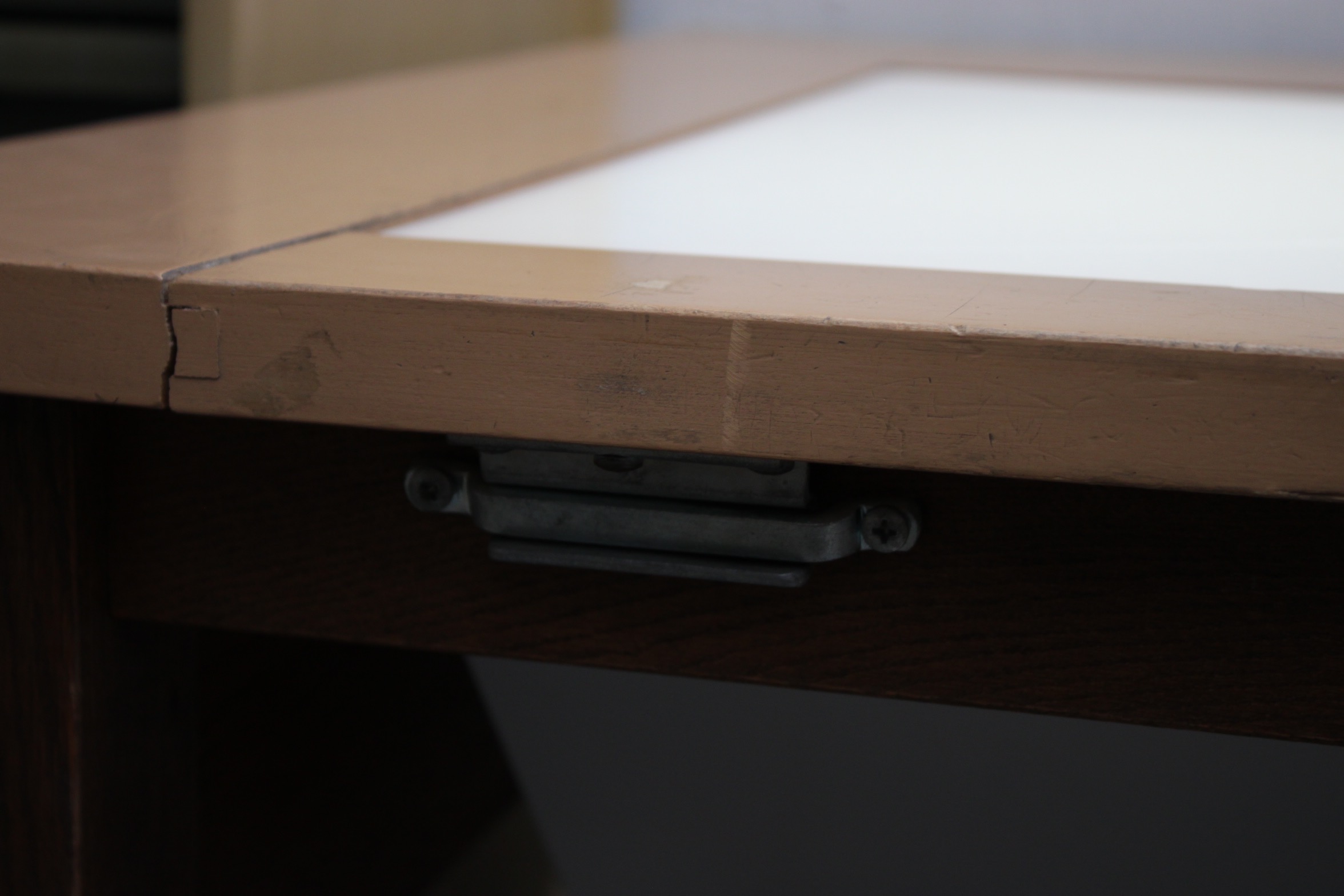 Vintage Illuminated Drafting Table