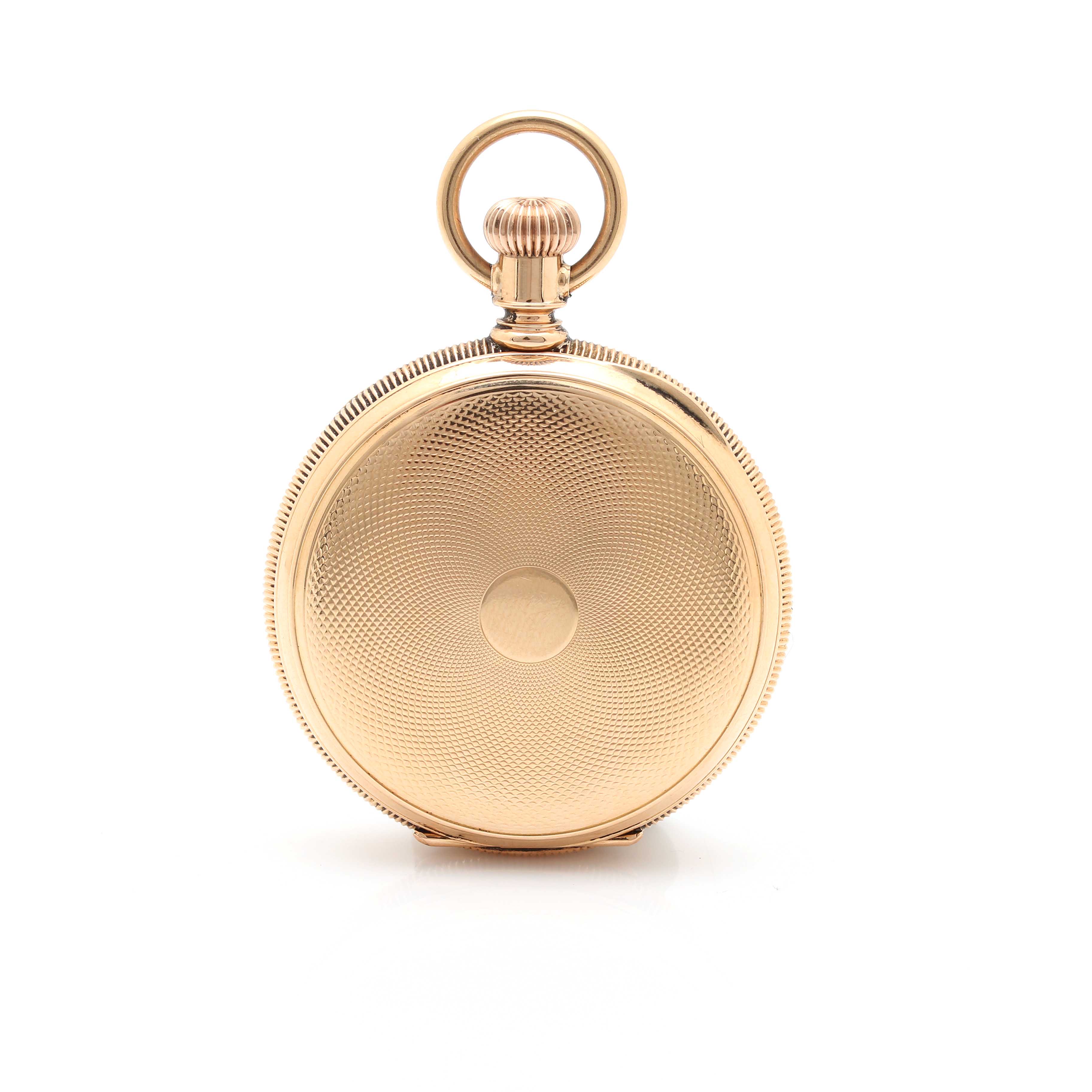 Antique Waltham 14K Yellow Gold Open Face Pocket Watch