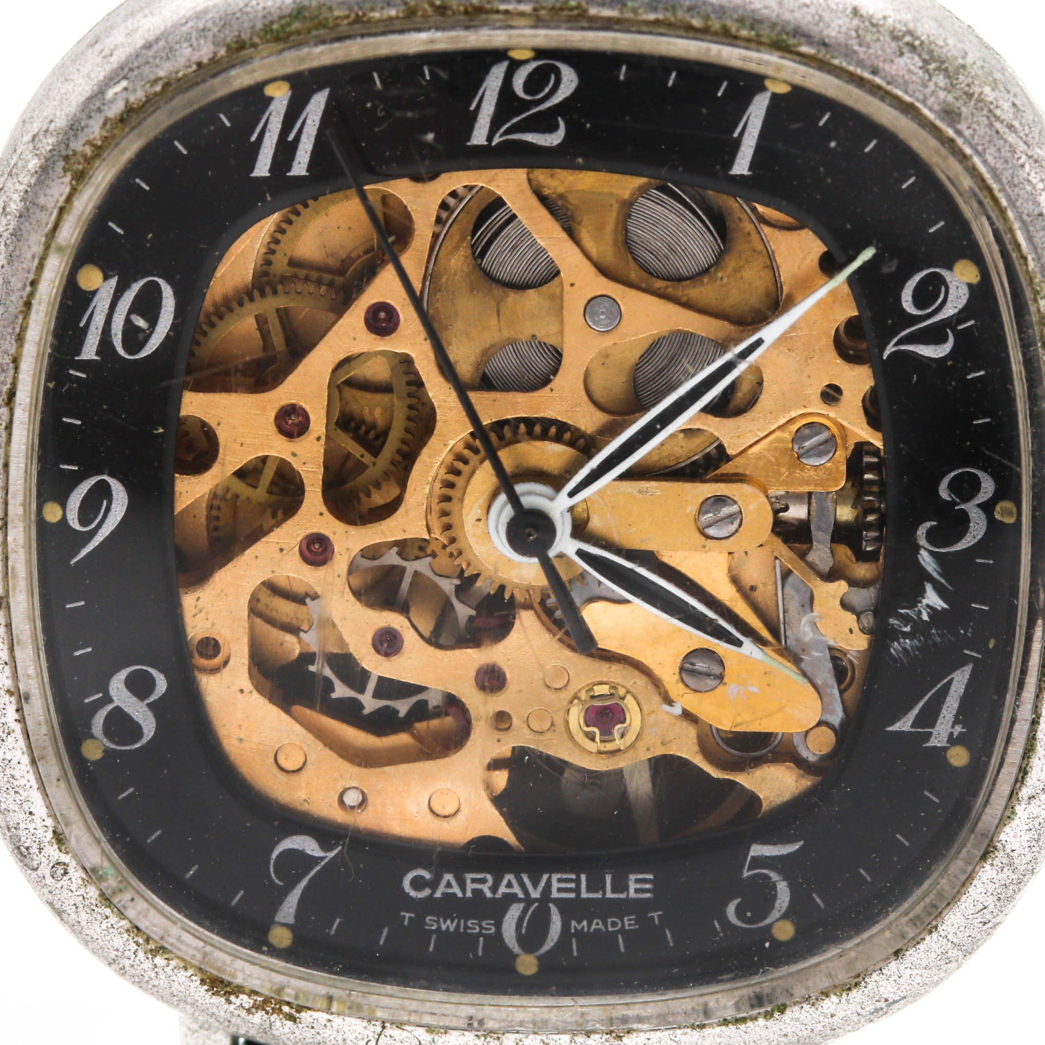 Stainless Steel Watch Selection Including Caravelle and Gruen Precision