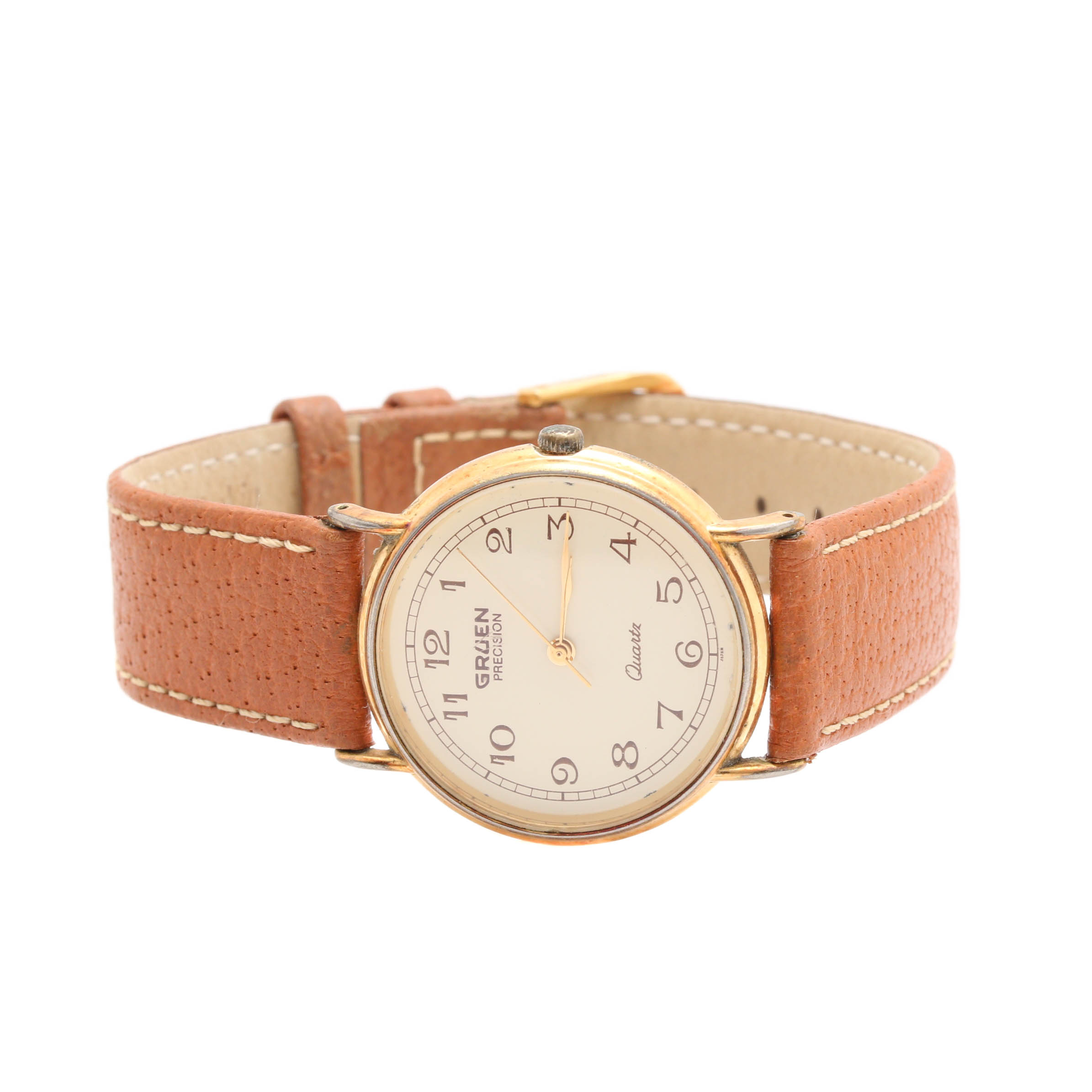 Stainless Steel Watch Selection Including Caravelle and Gruen Precision