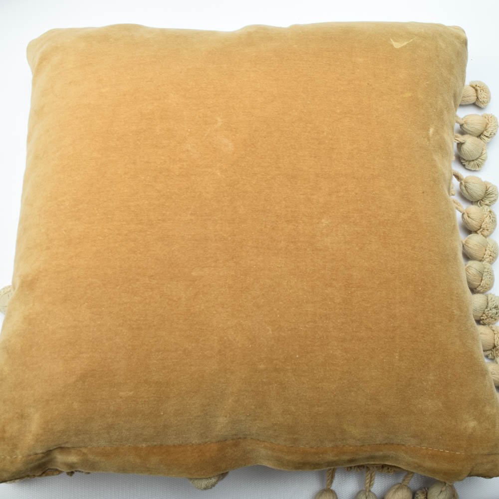 Floral Needlepoint Throw Pillows