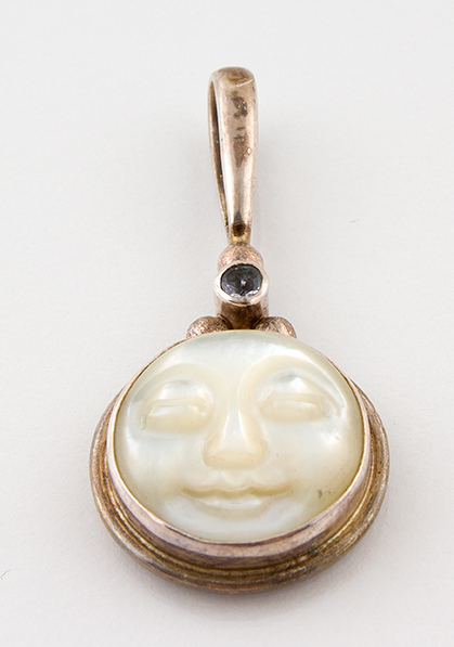 Sajen Sterling Necklace and Pendants Featuring Abalone, Peridot and Tanzanite