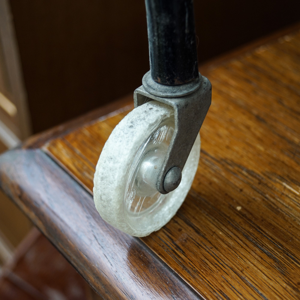 Vintage Metal Folding Tray Cart