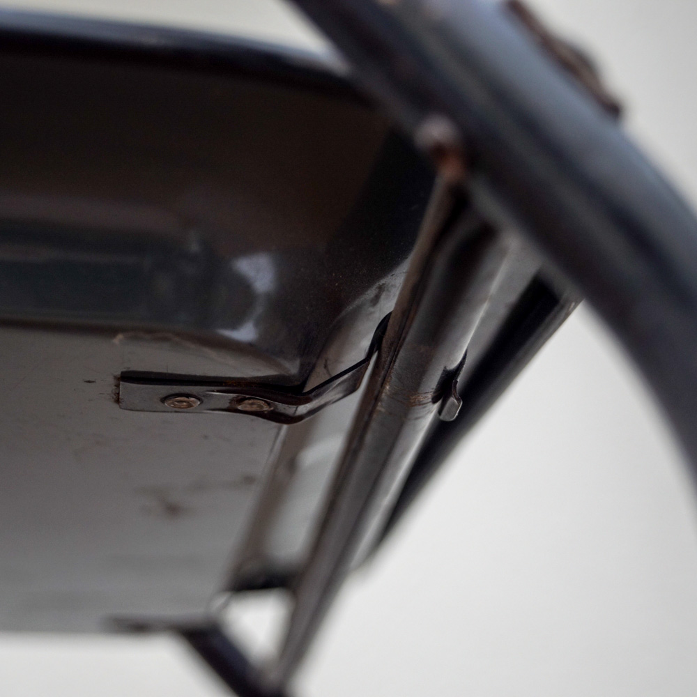 Vintage Metal Folding Tray Cart