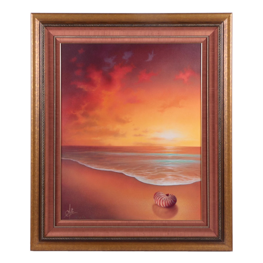 Miller Limited Edition Giclee Print on Canvas "Crimson Tide"