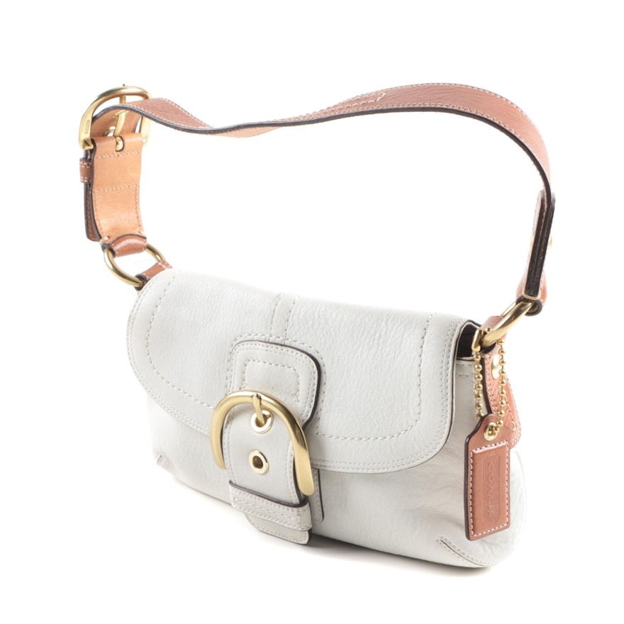 Coach Leather Soho Flap Shoulder Bag