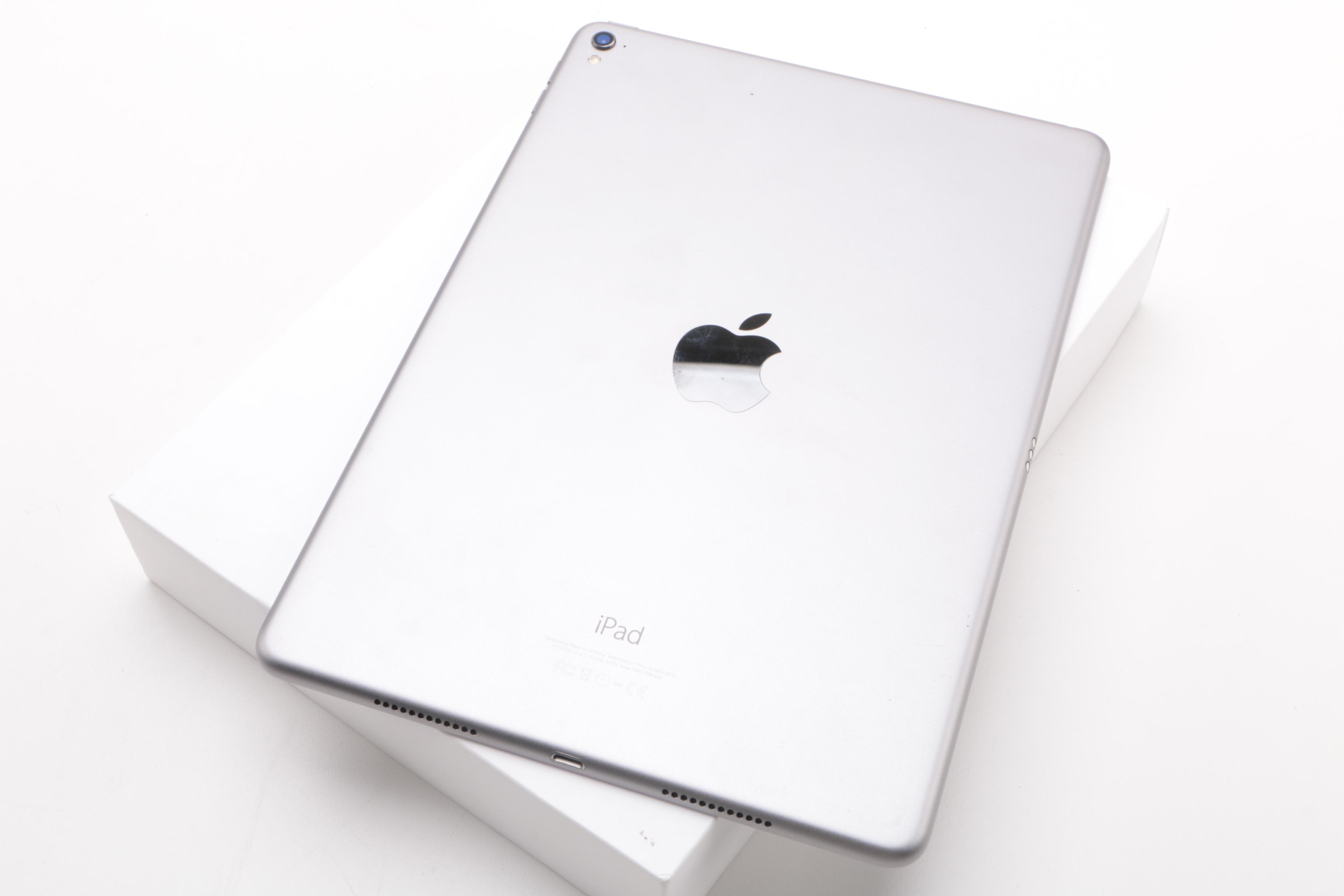 iPad Pro with Packaging and Headphone Splitter