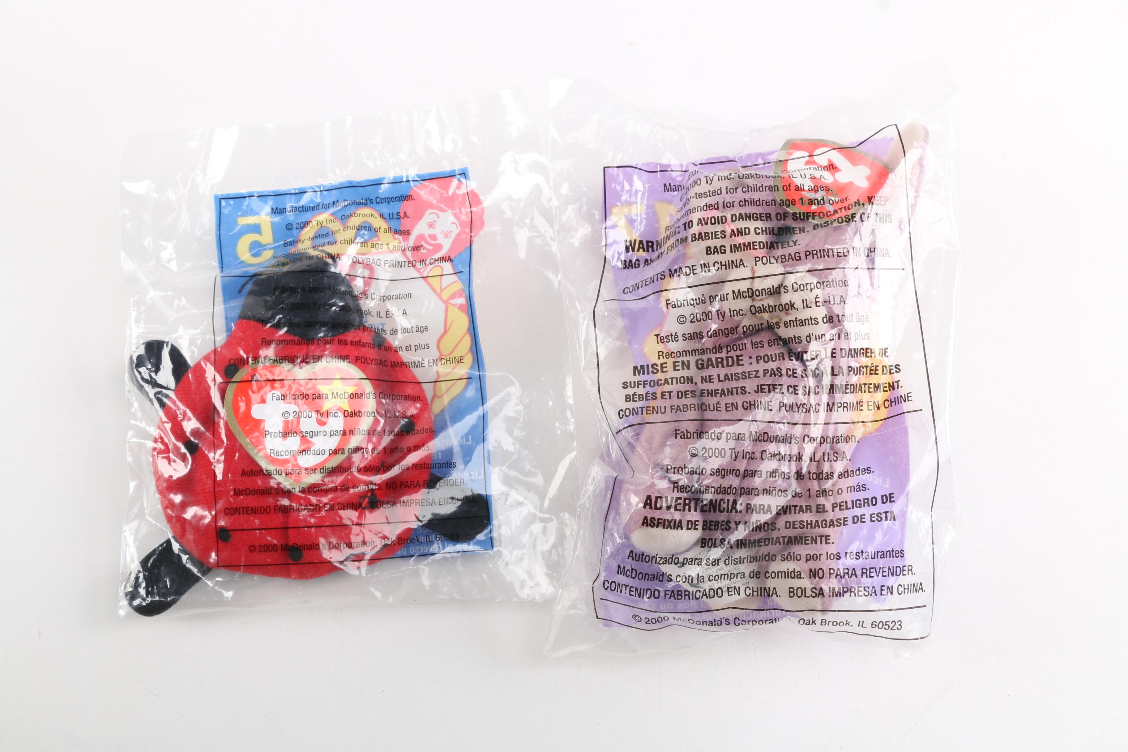 McDonald's Ty Teenie Beanies