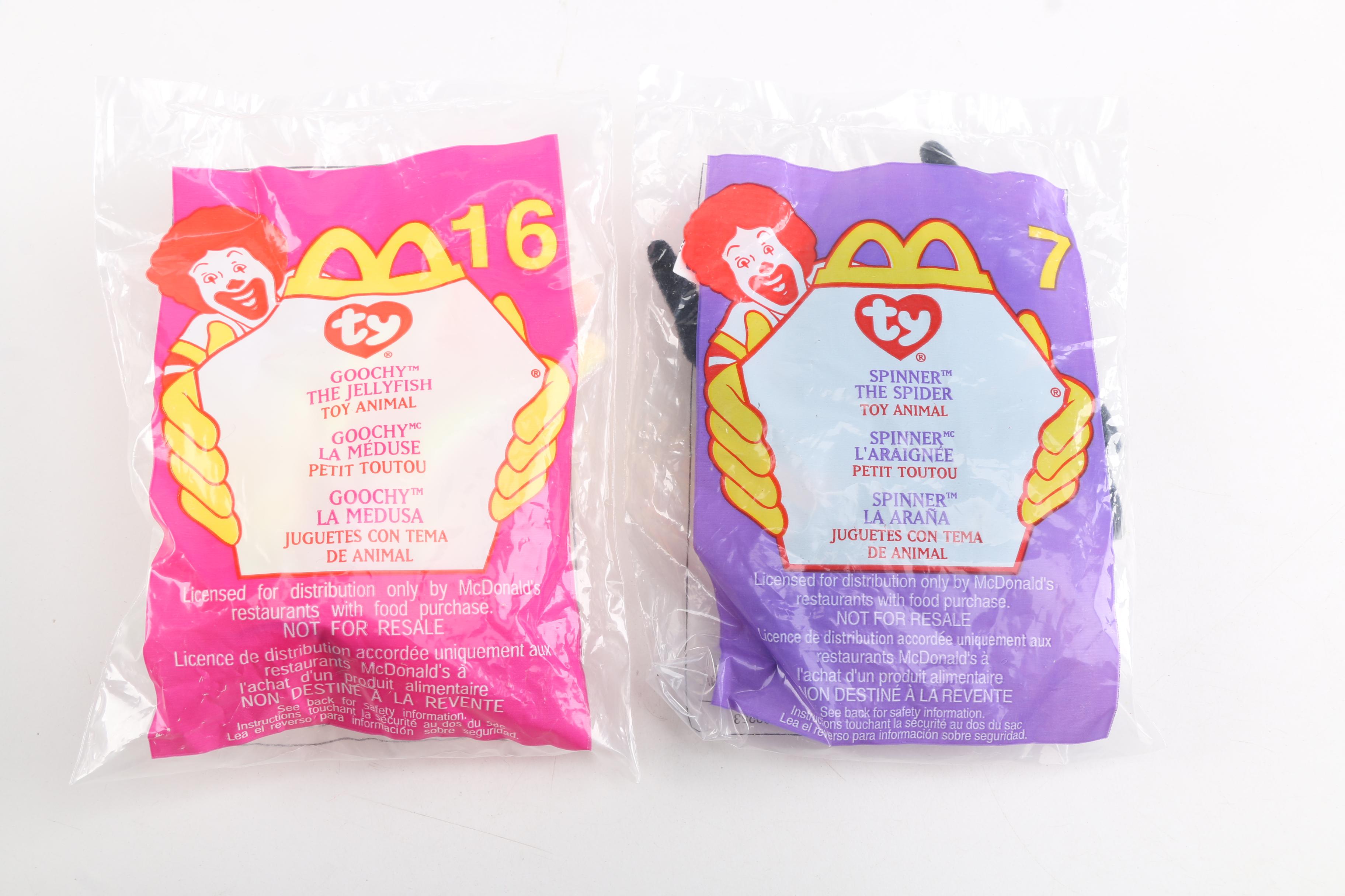 McDonald's Ty Teenie Beanies