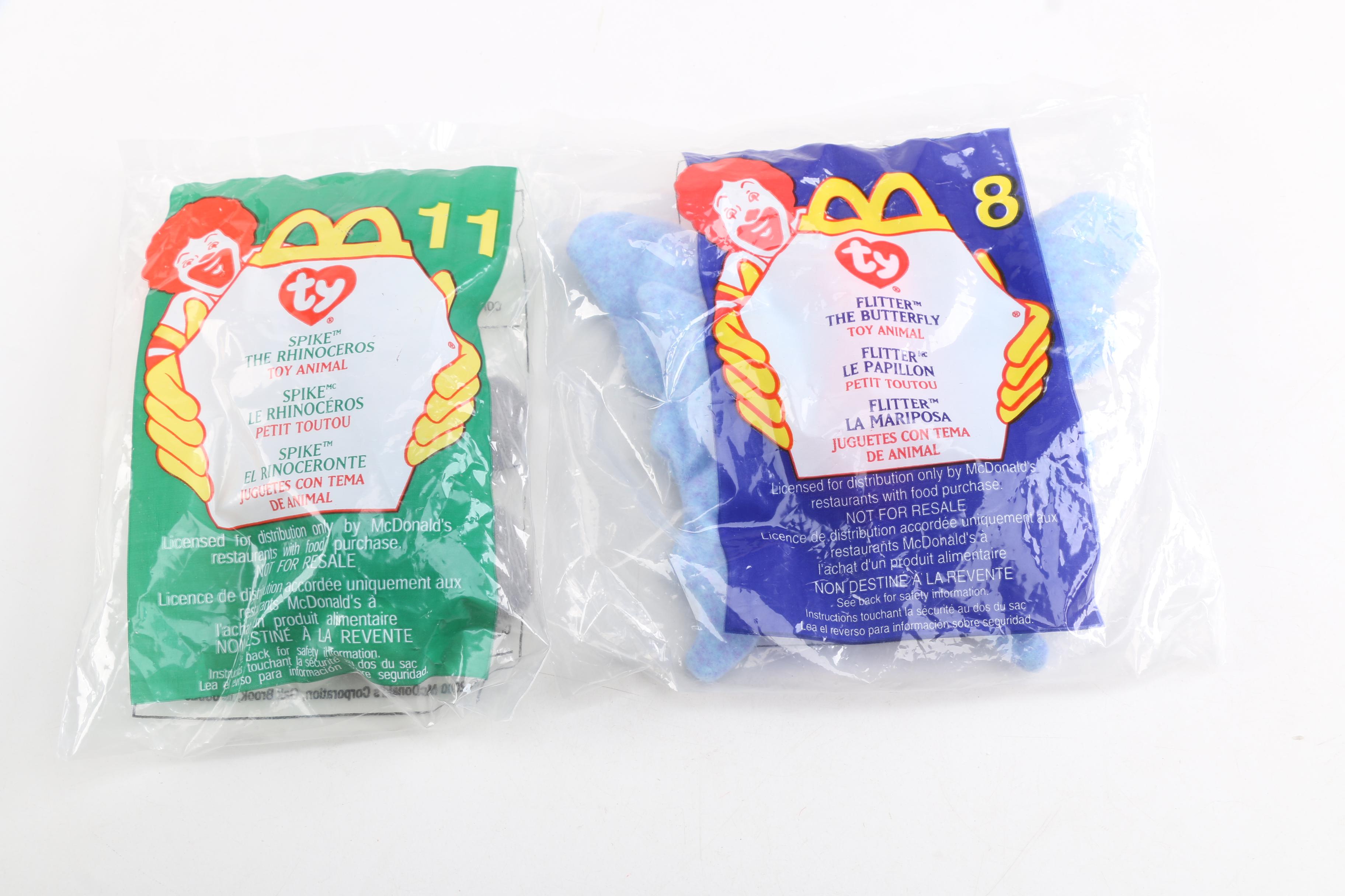 McDonald's Ty Teenie Beanies