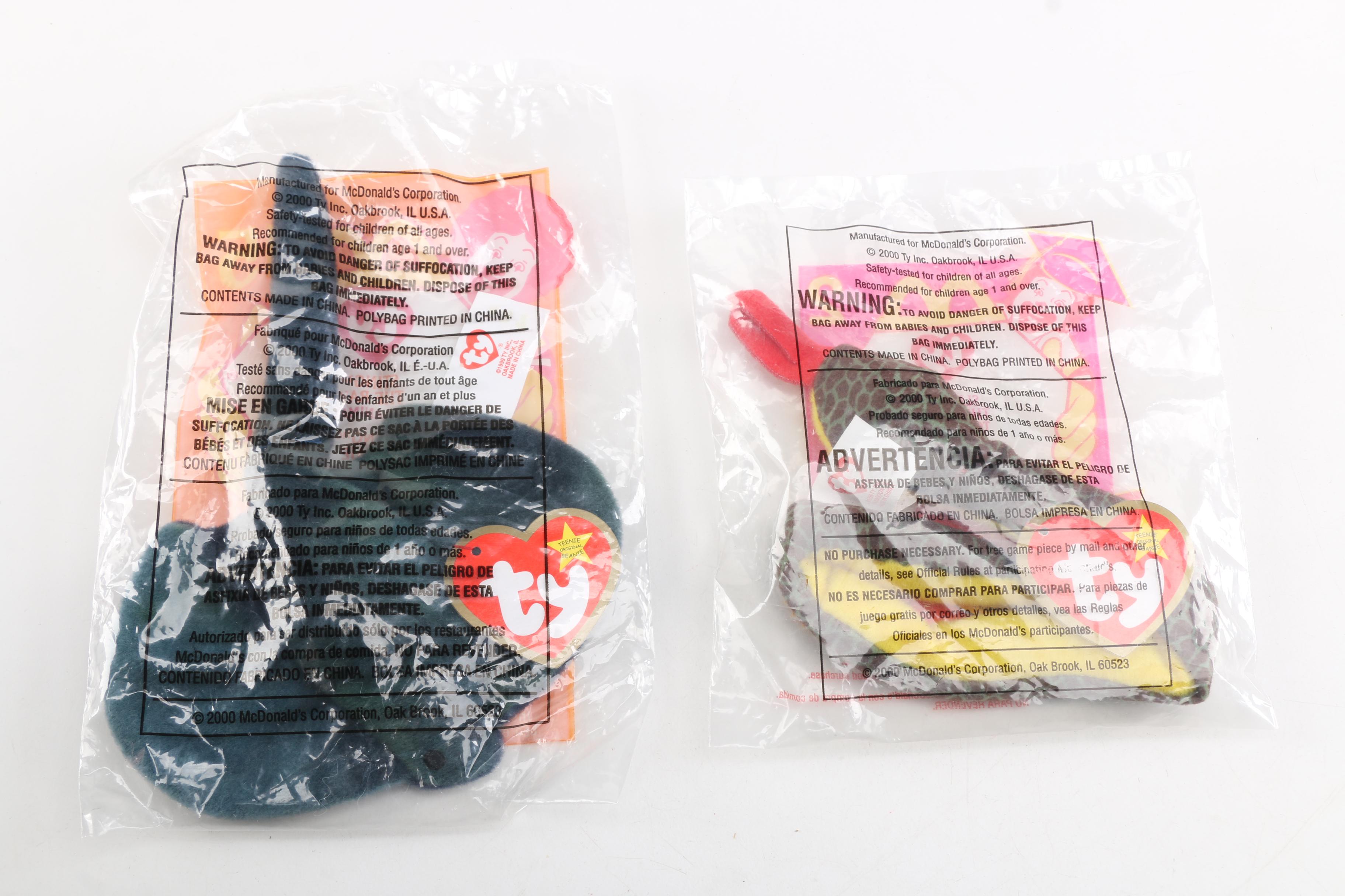 McDonald's Ty Teenie Beanies