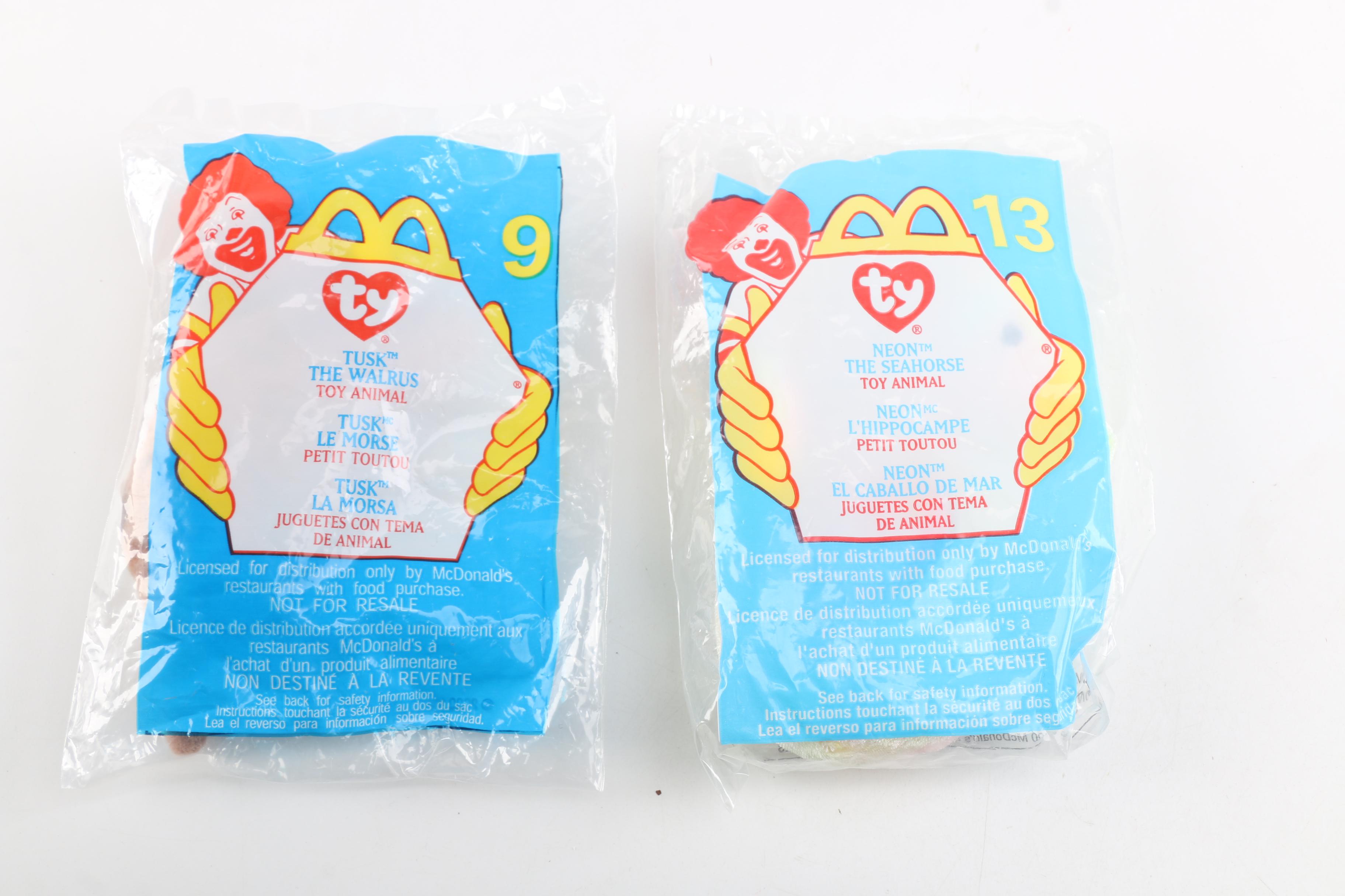McDonald's Ty Teenie Beanies