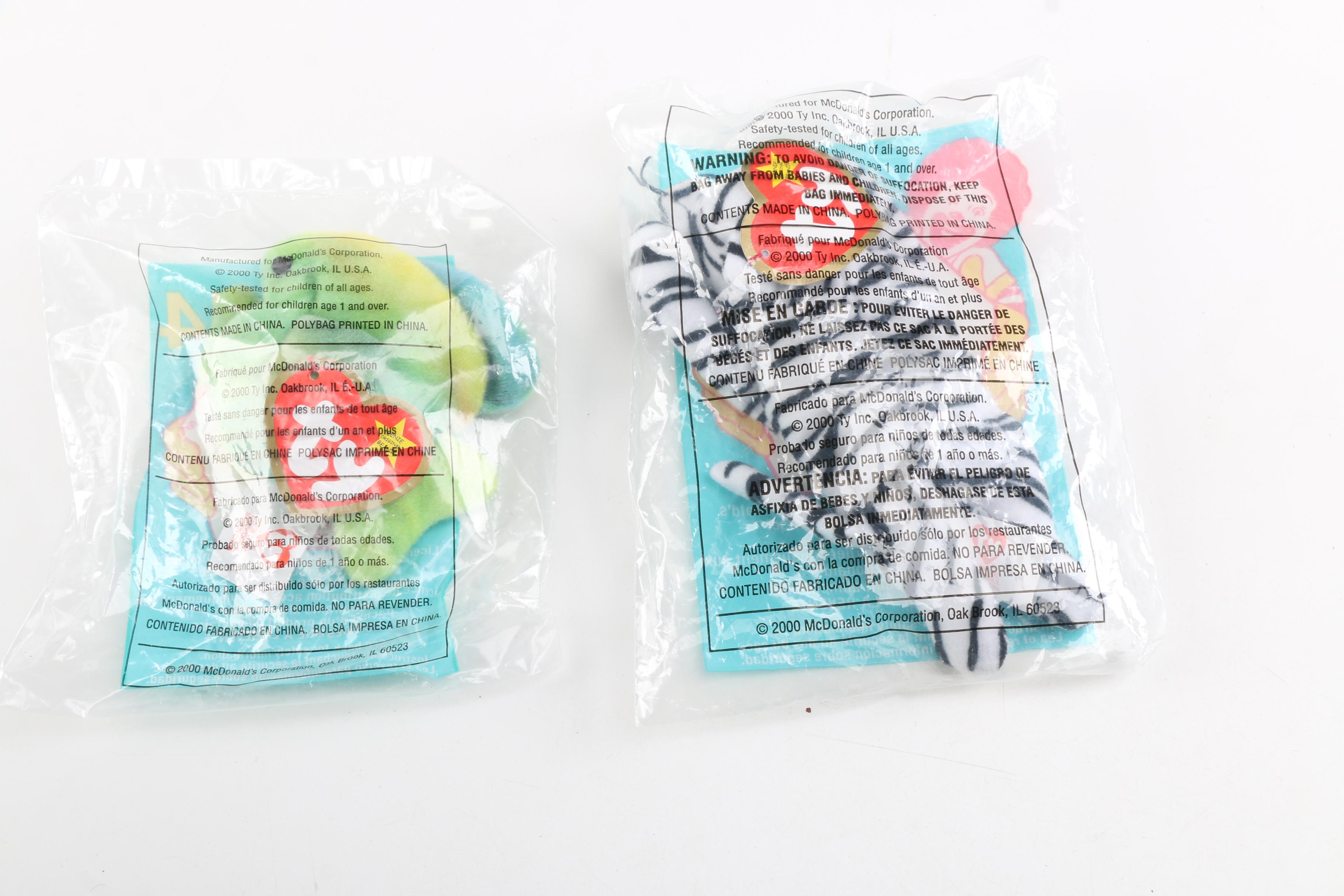 McDonald's Ty Teenie Beanies