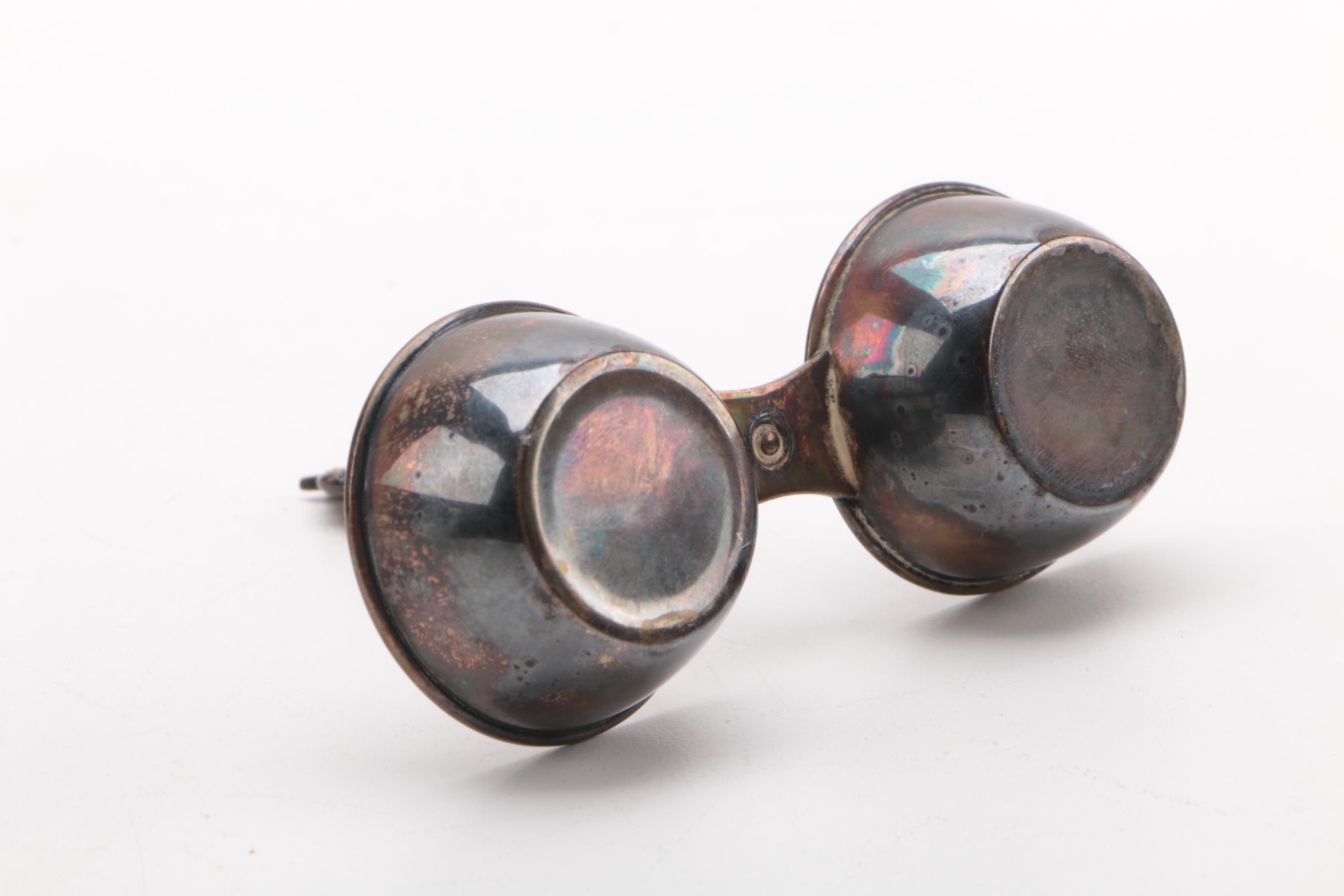 Johann Haviland Porcelain Salt and Pepper Shakers and Holder