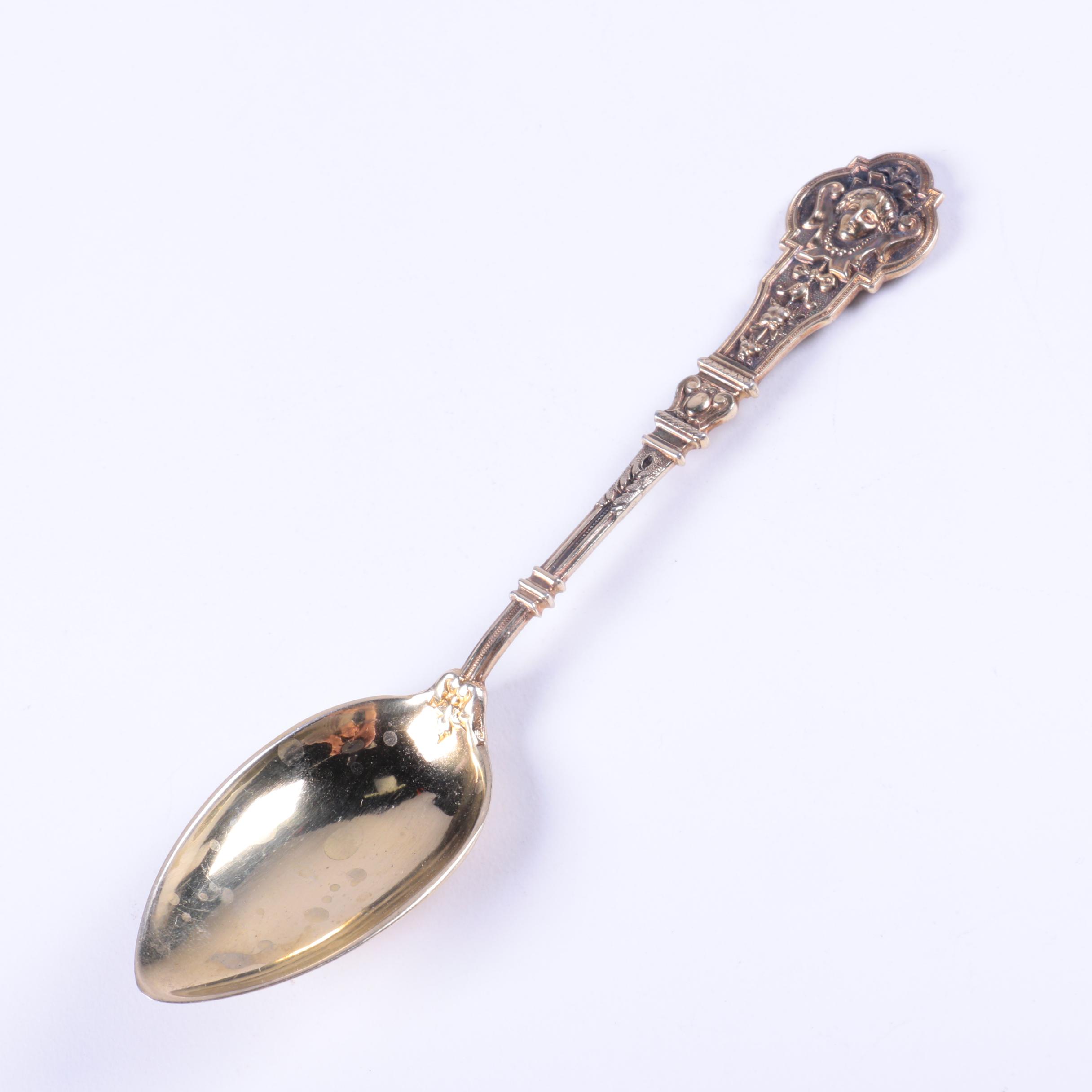 Disneyland Souvenir Spoon and Other Silver Plate Spoons