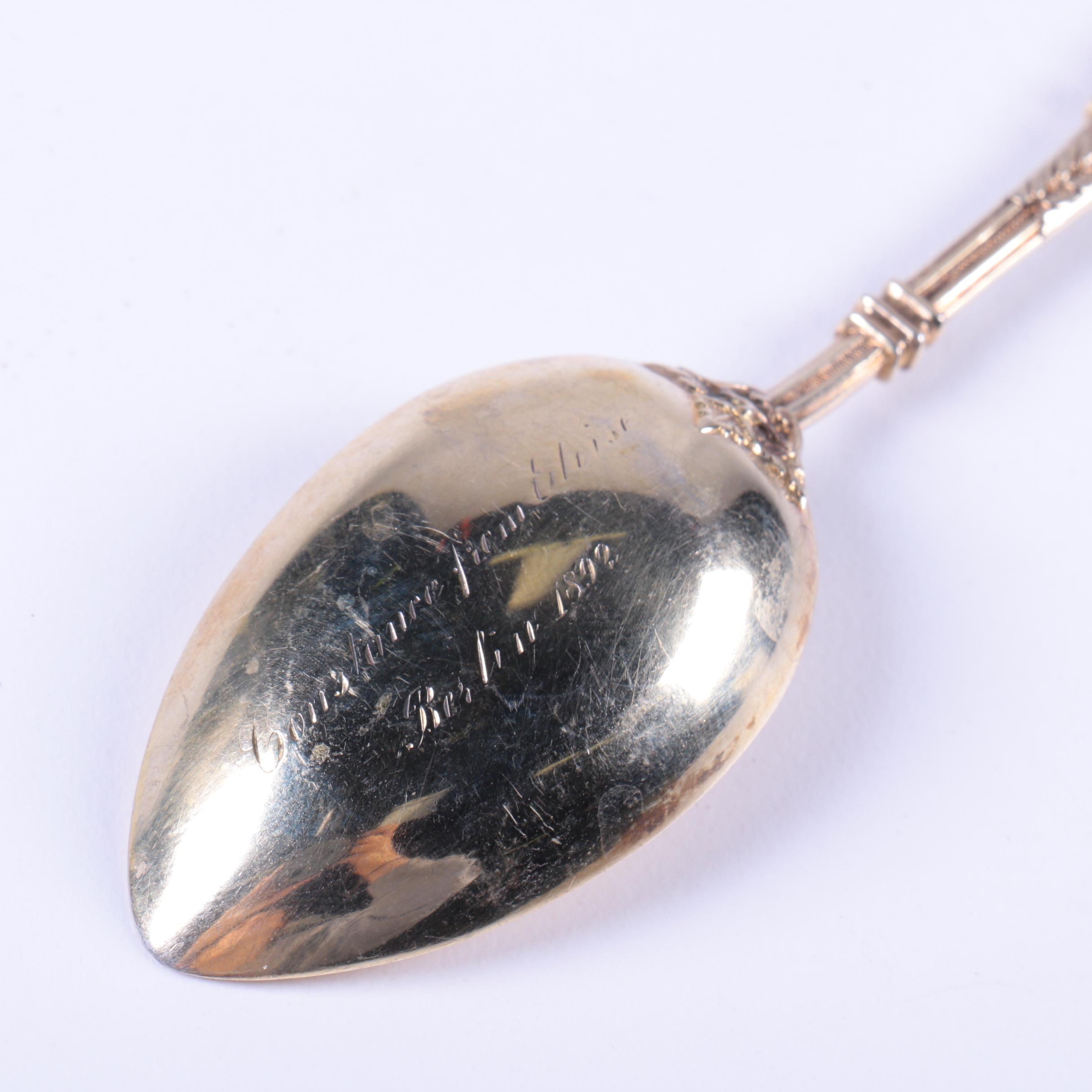 Disneyland Souvenir Spoon and Other Silver Plate Spoons