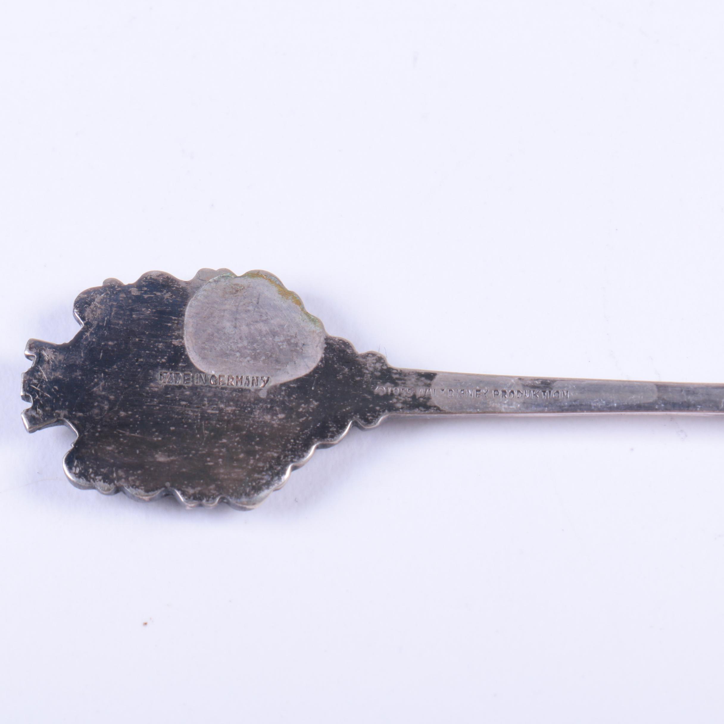Disneyland Souvenir Spoon and Other Silver Plate Spoons