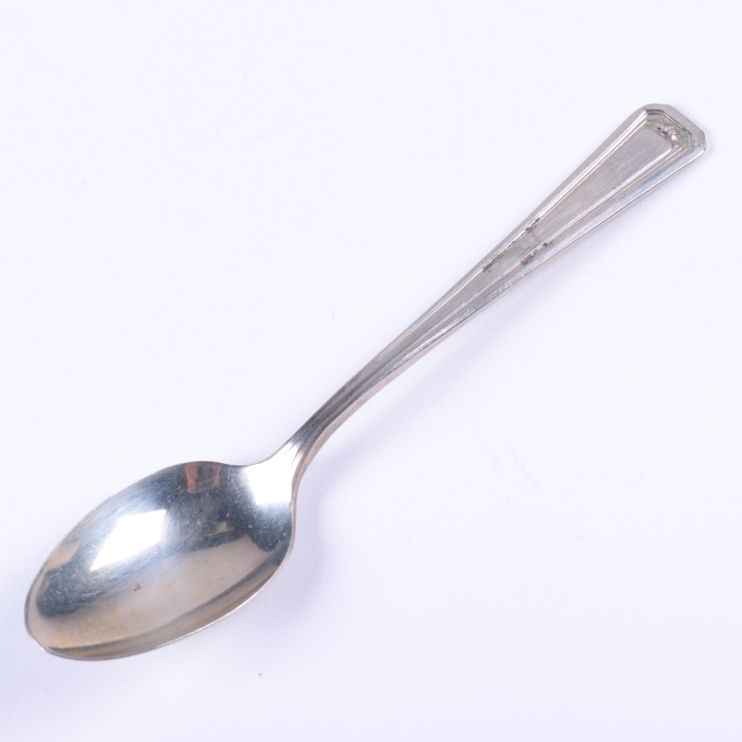 Disneyland Souvenir Spoon and Other Silver Plate Spoons