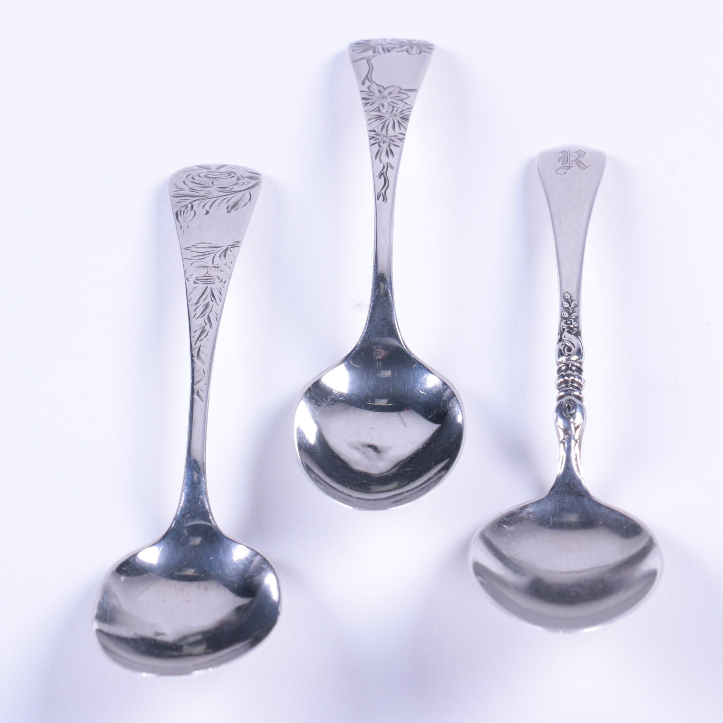 Whiting and International Silver Co. Sterling Silver Spoons