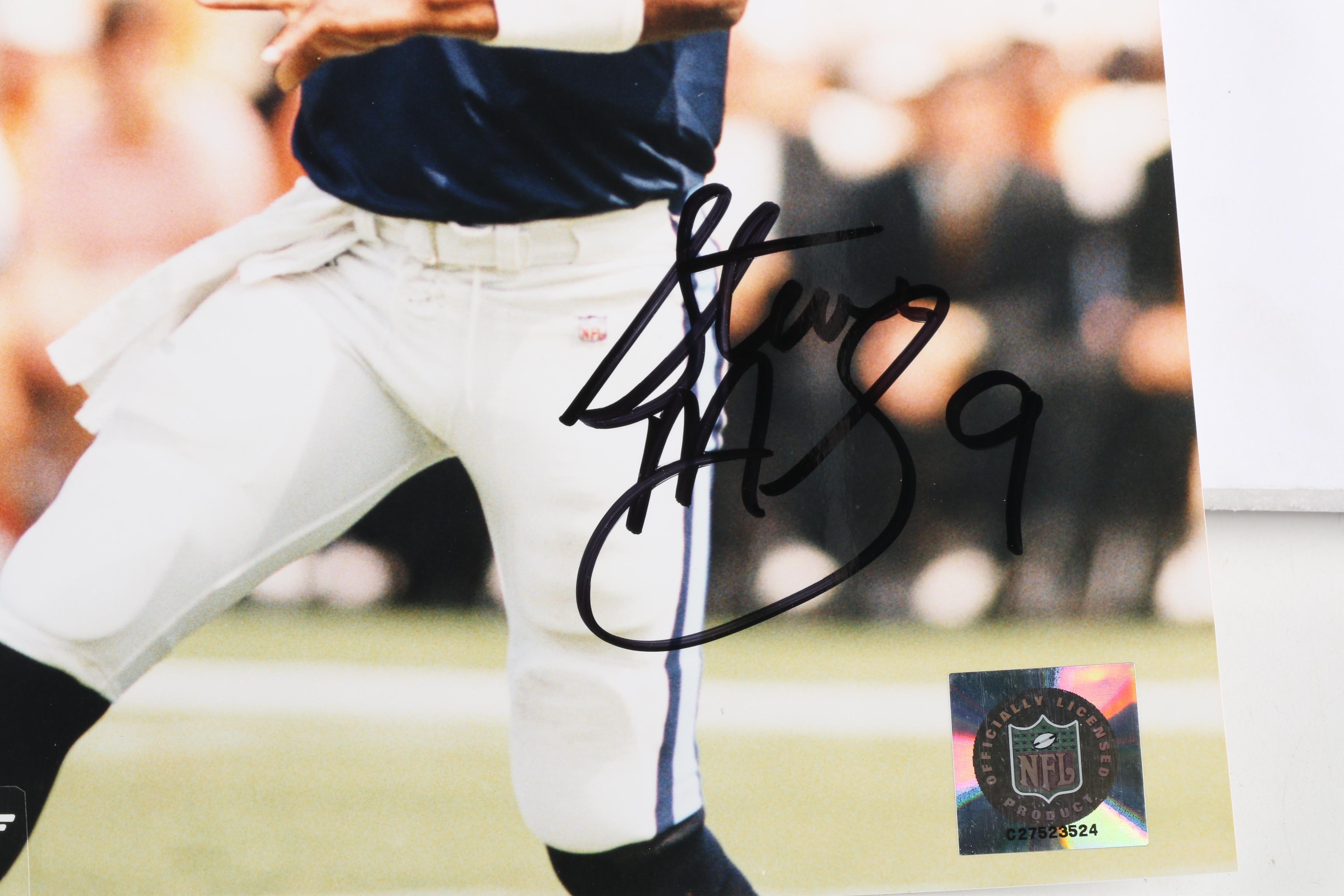 Autographed Steve McNair Photo