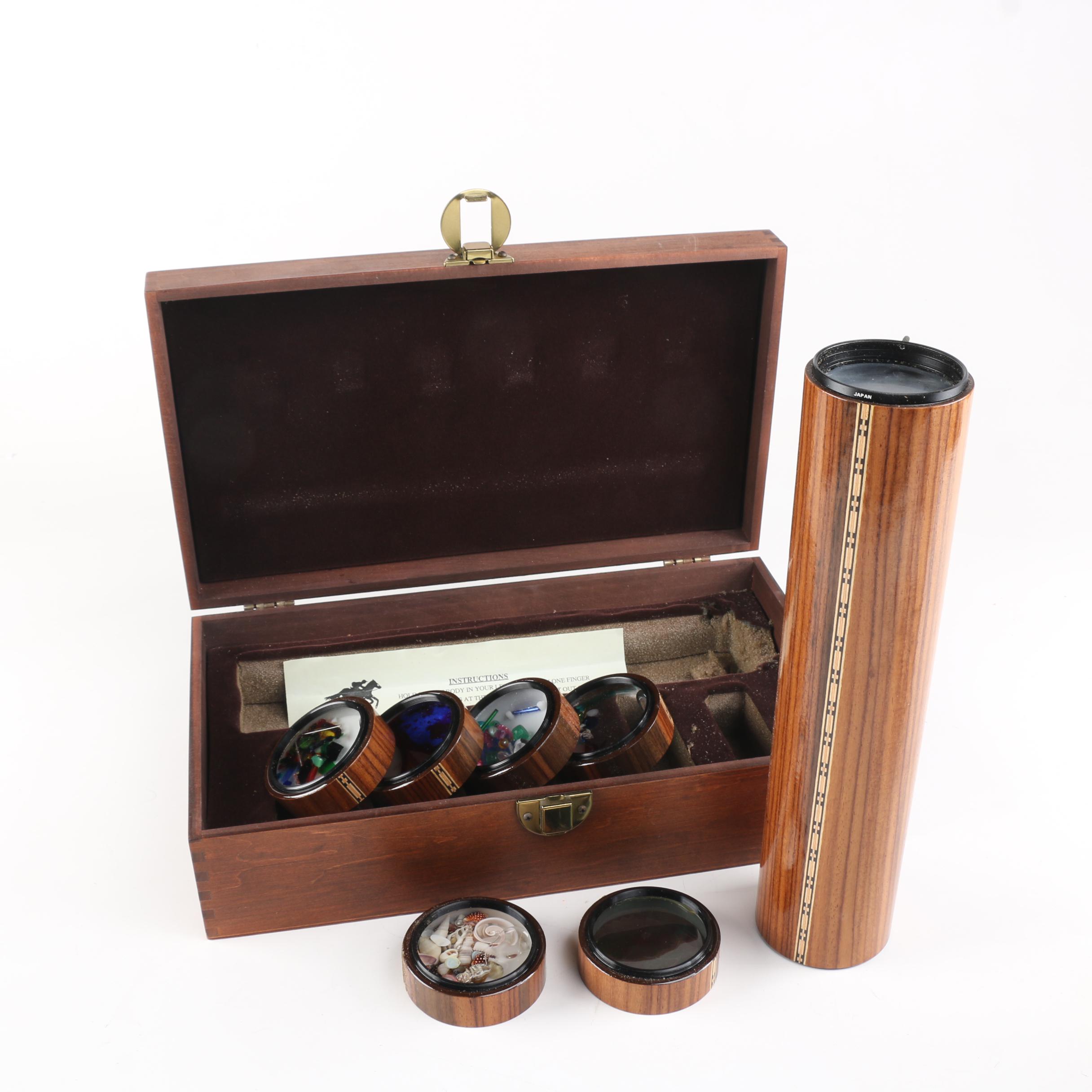1987 Peach Reynolds Crafted Kaleidoscope Kit