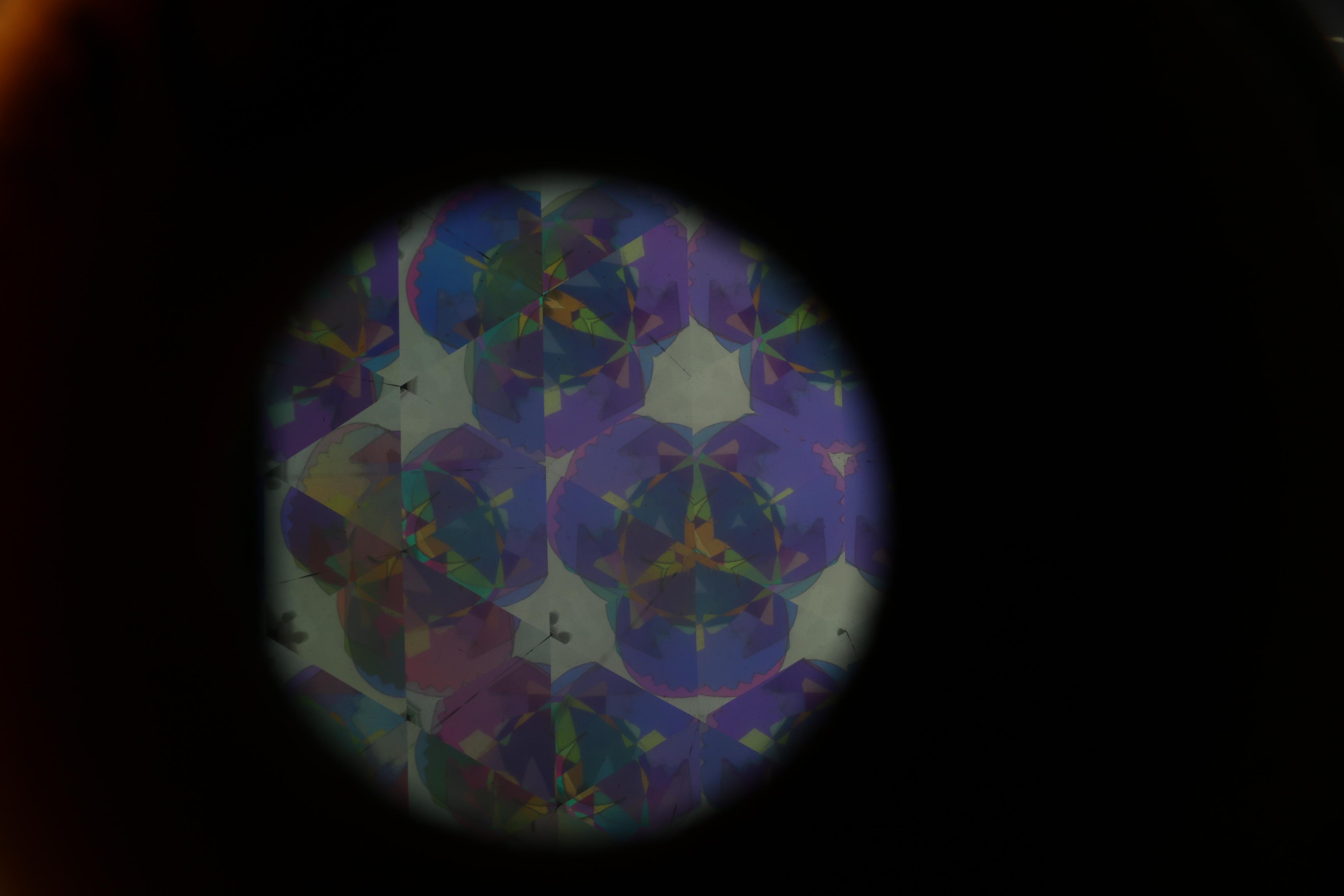 1987 Peach Reynolds Crafted Kaleidoscope Kit