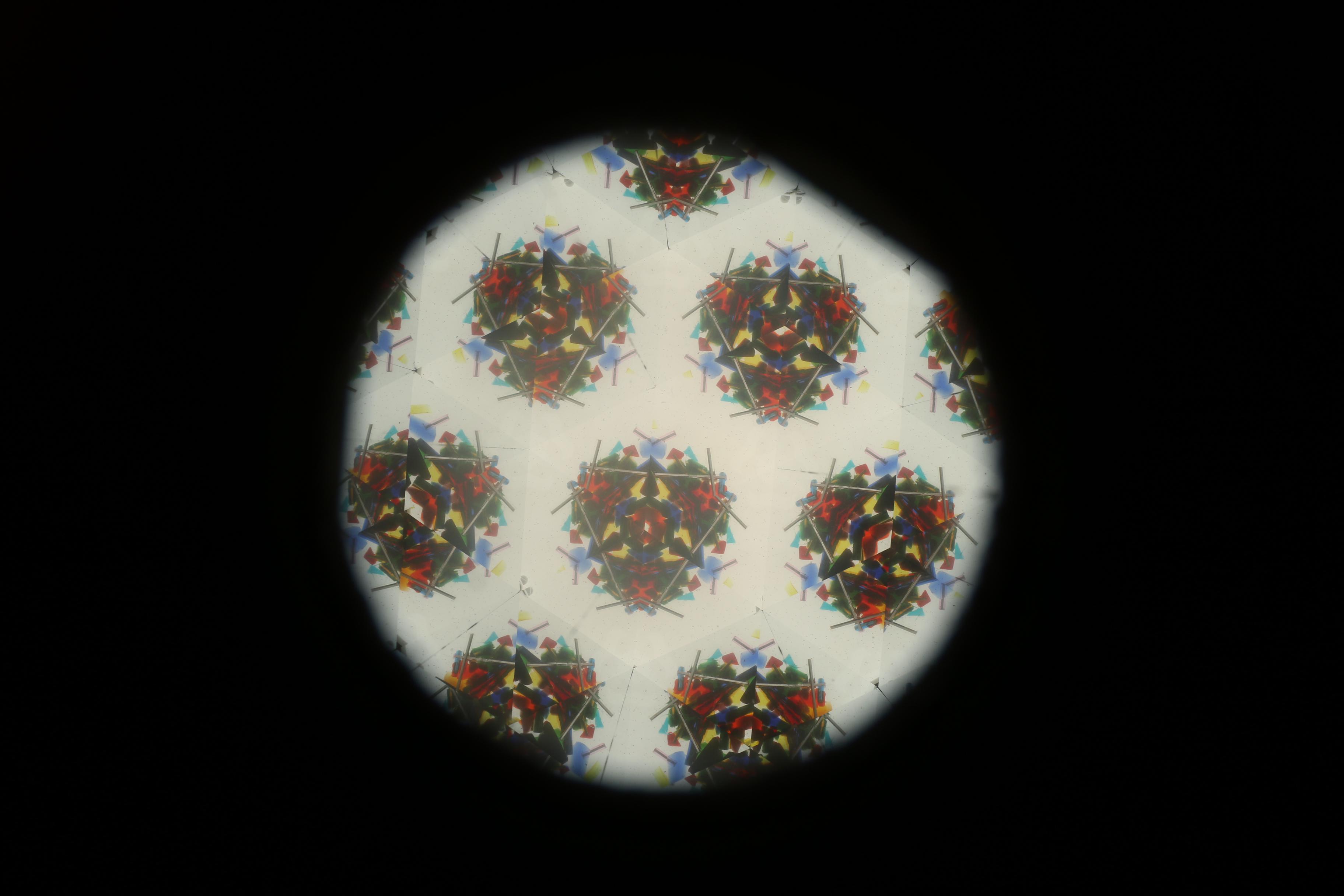 1987 Peach Reynolds Crafted Kaleidoscope Kit