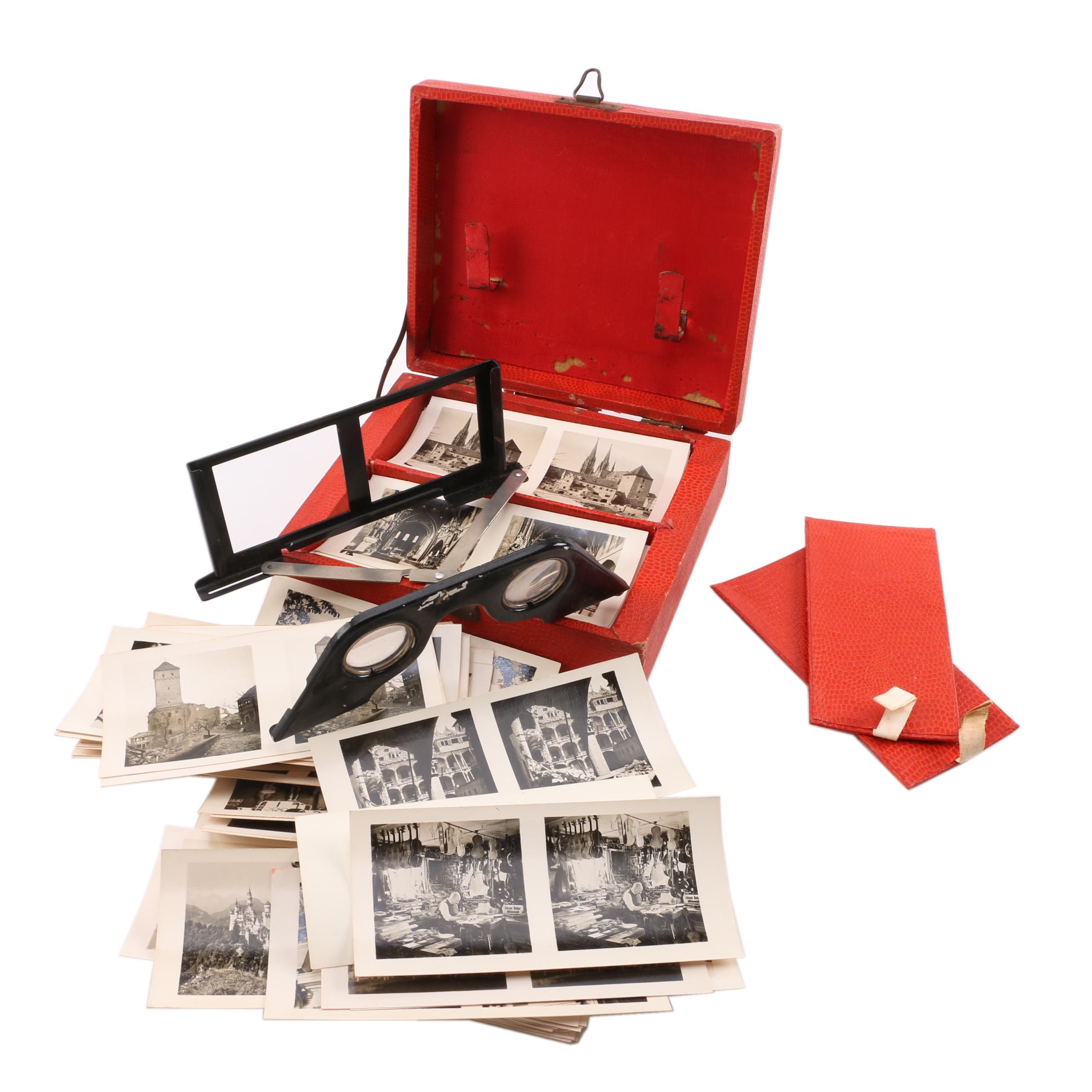 Stereoscopic Viewer and Slides