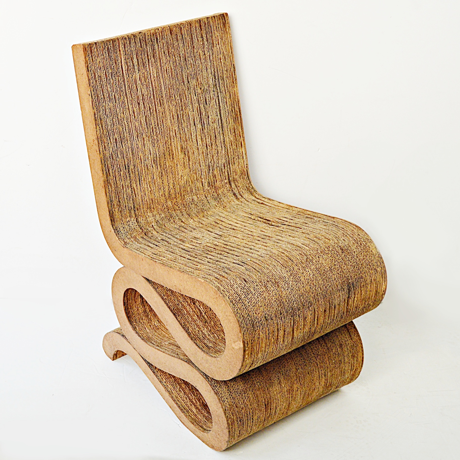 1970s Frank Gehry's "Easy Edge" Corrugated Chair