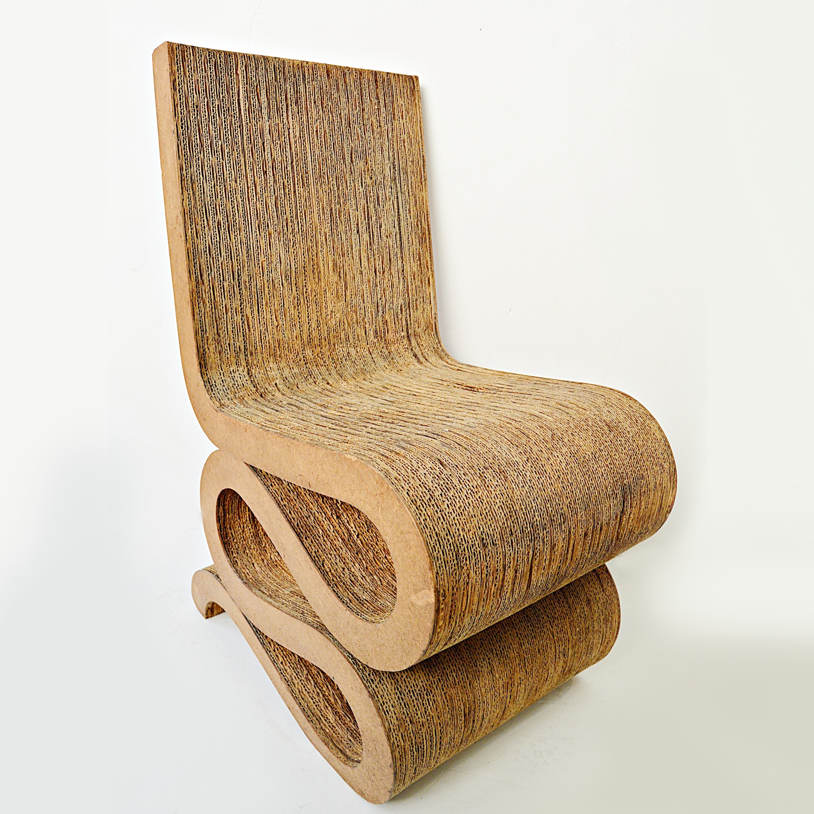 1970s Frank Gehry's "Easy Edge" Corrugated Chair