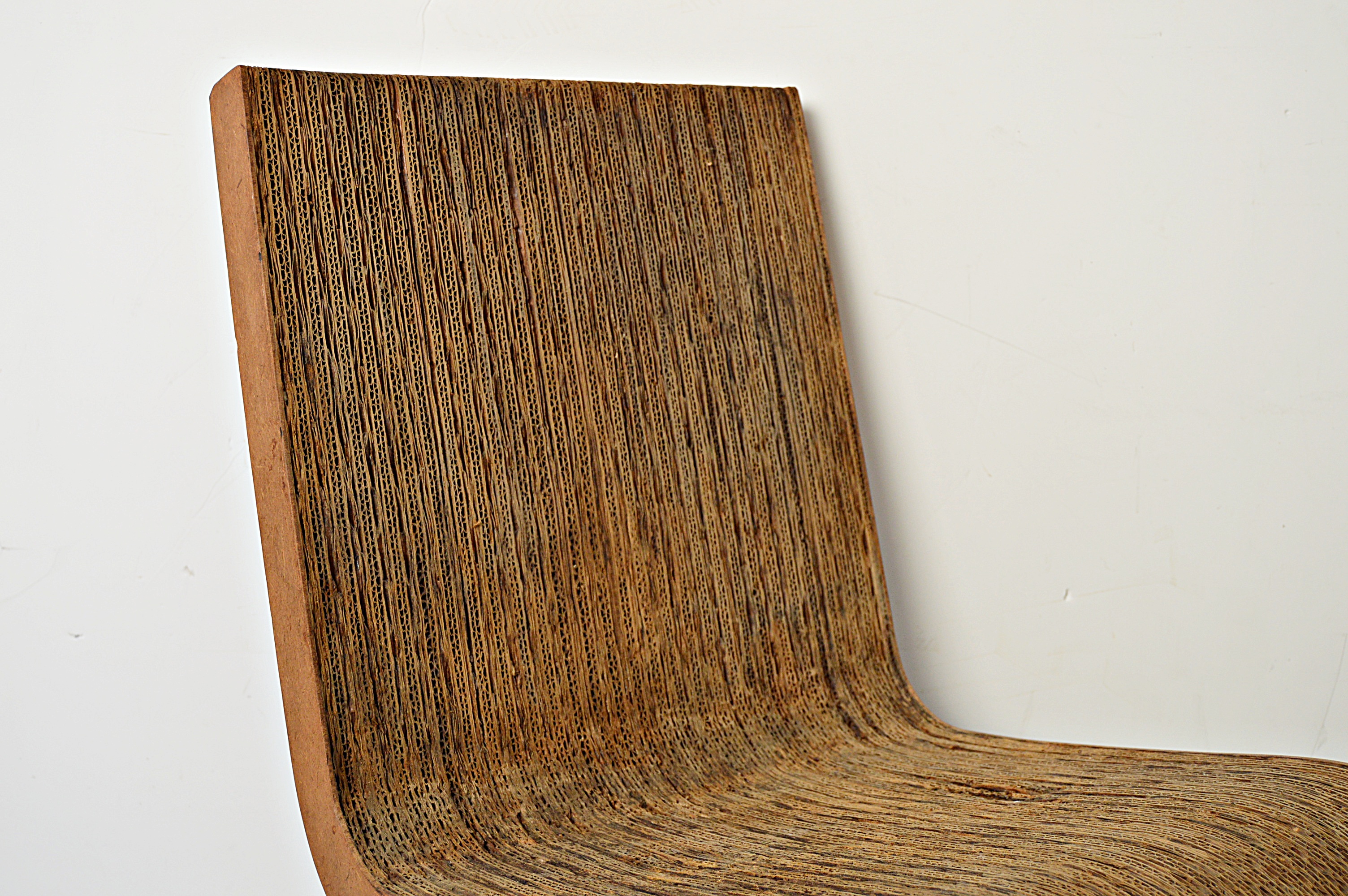 1970s Frank Gehry's "Easy Edge" Corrugated Chair