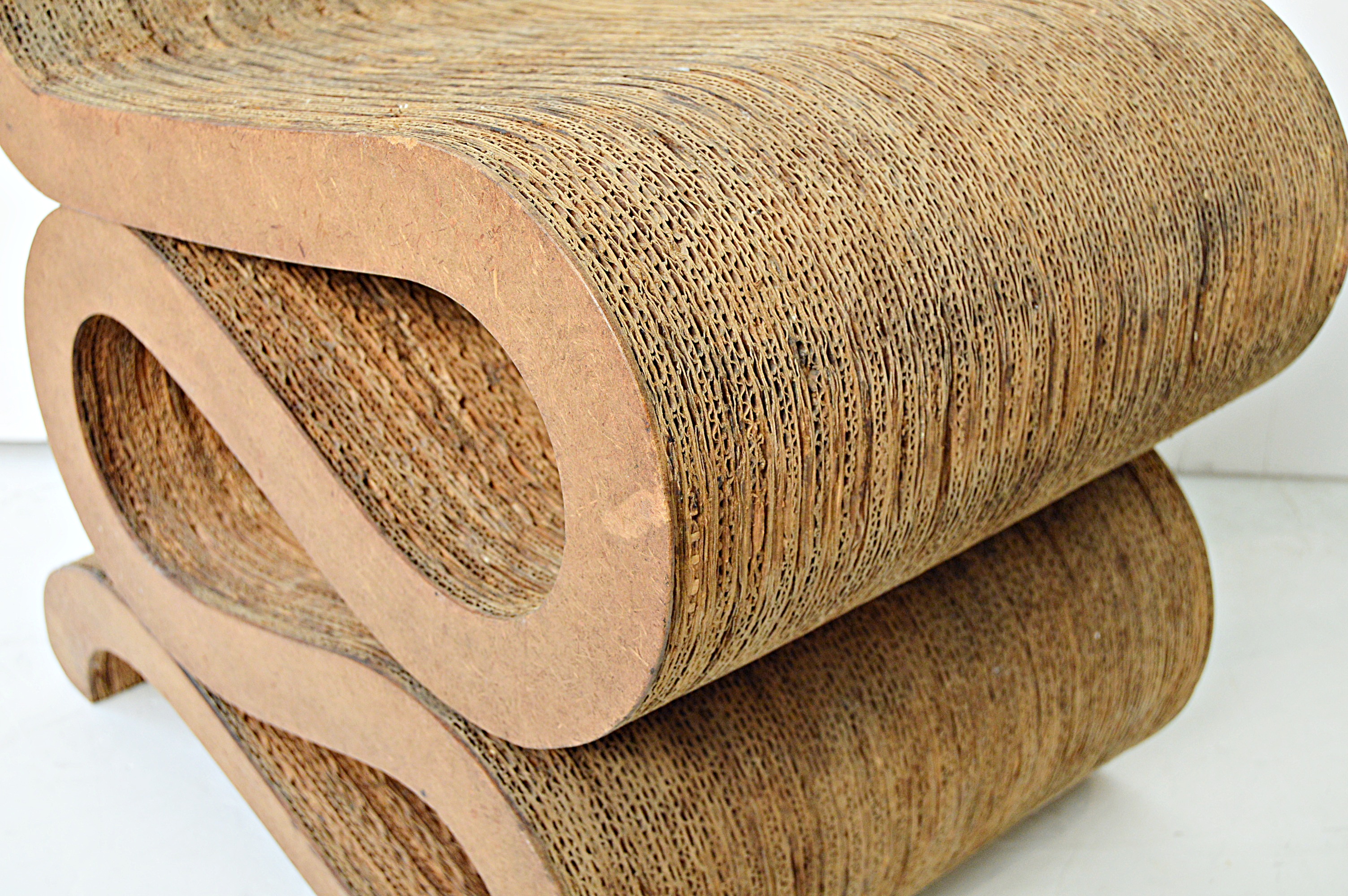 1970s Frank Gehry's "Easy Edge" Corrugated Chair