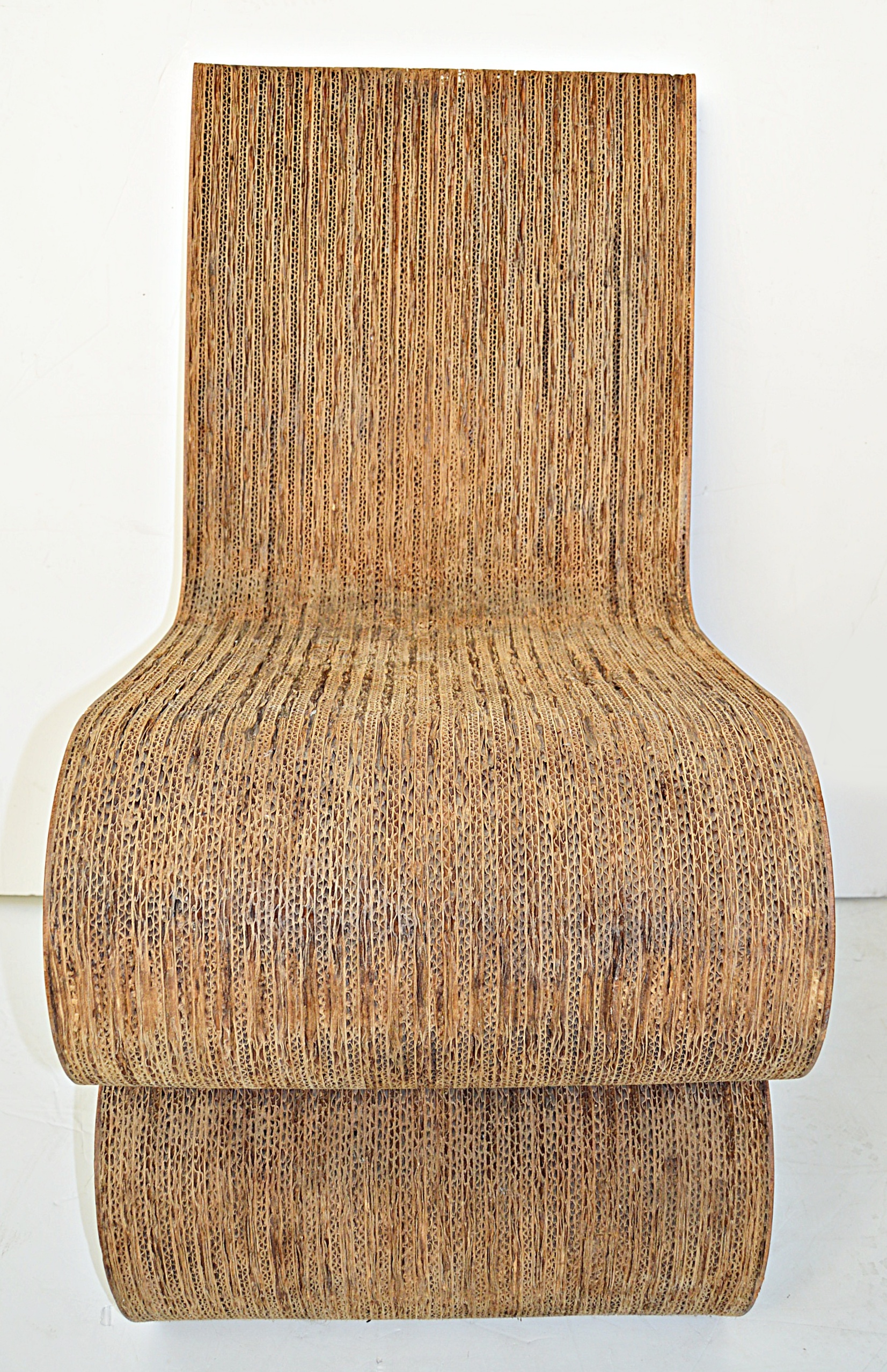 1970s Frank Gehry's "Easy Edge" Corrugated Chair