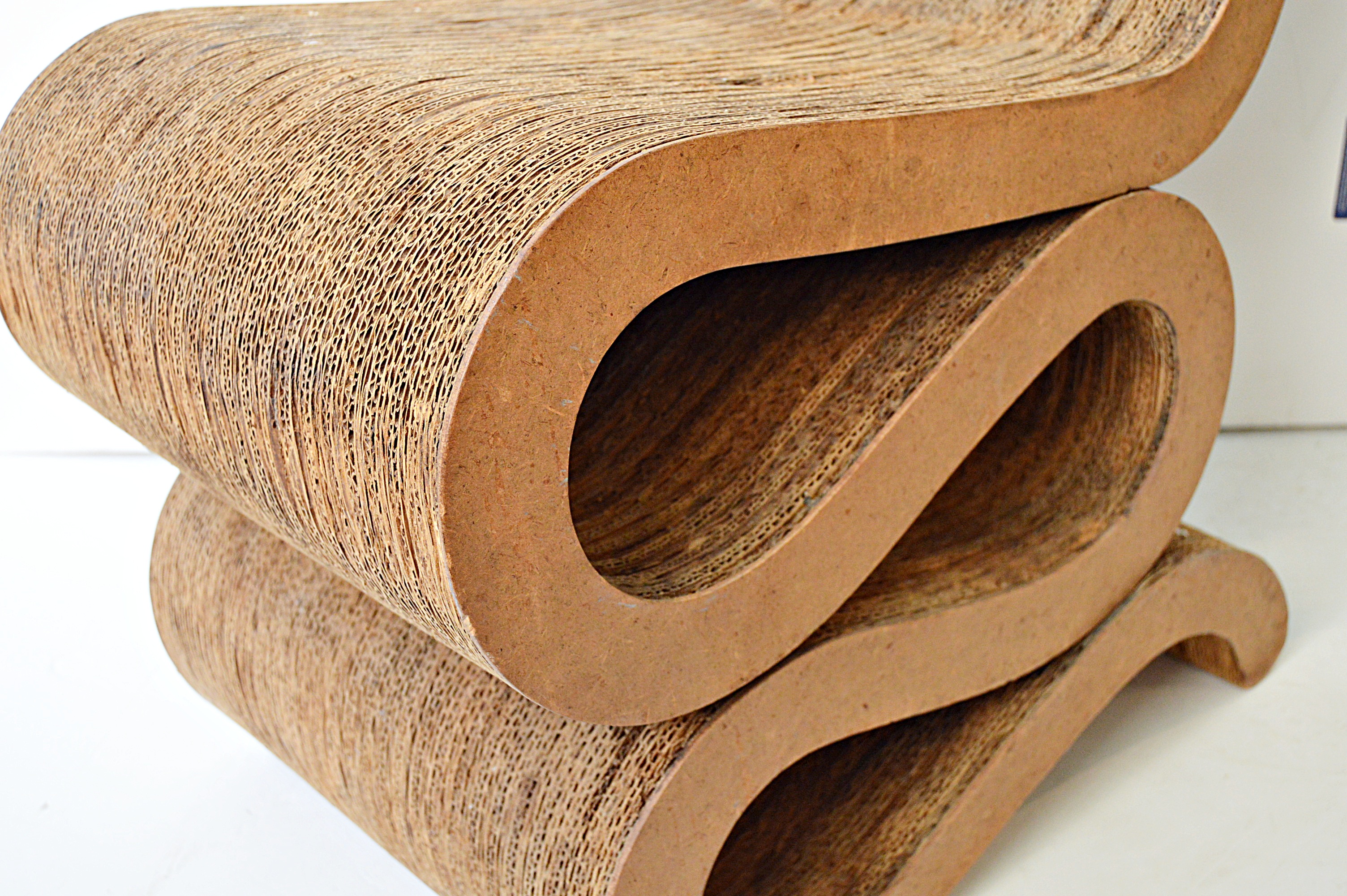 1970s Frank Gehry's "Easy Edge" Corrugated Chair