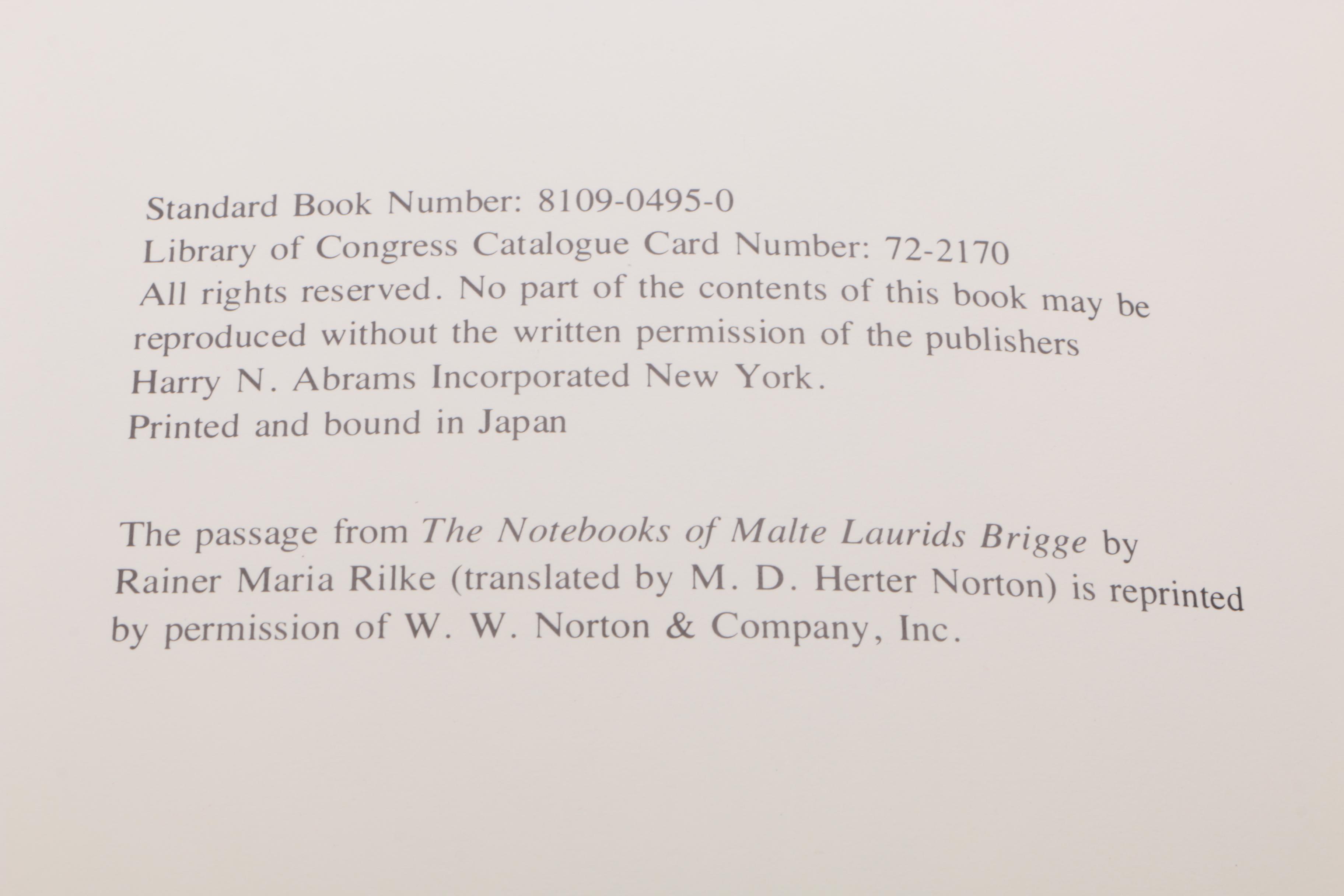 1972 "Ben Shahn" by Bernarda Bryson Shahn
