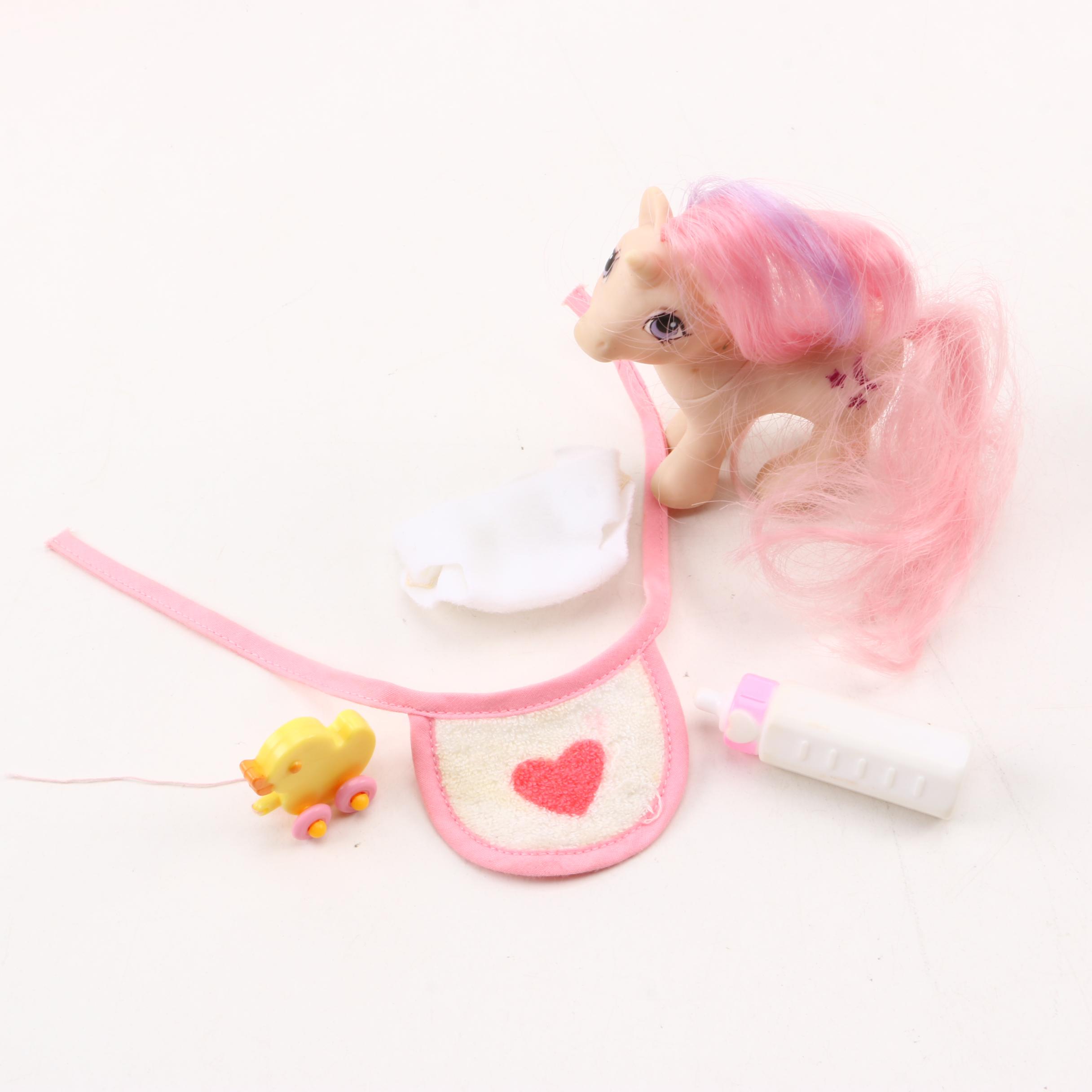 Vintage Hasbro "My Little Pony" Dolls and Accessories