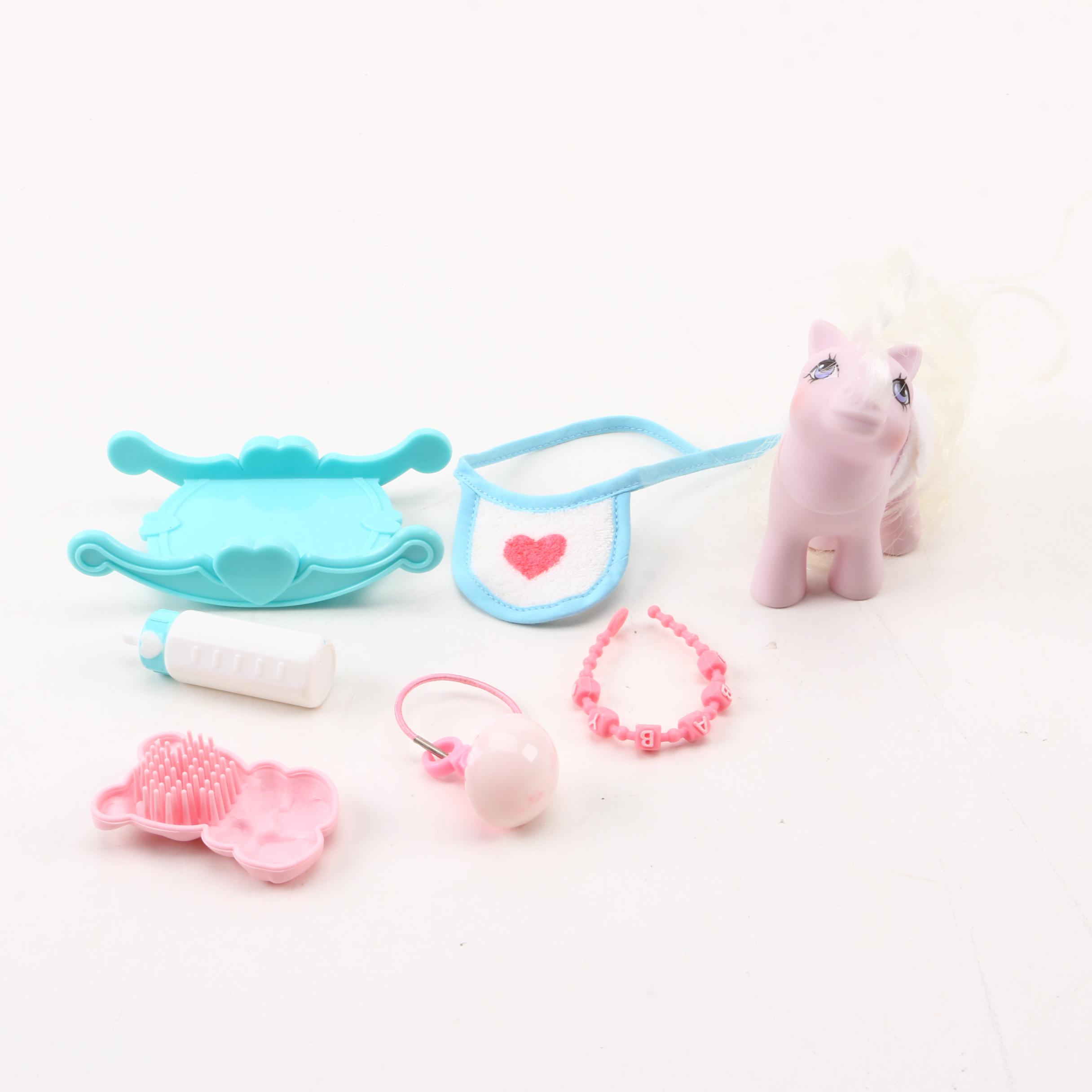 Vintage Hasbro "My Little Pony" Dolls and Accessories