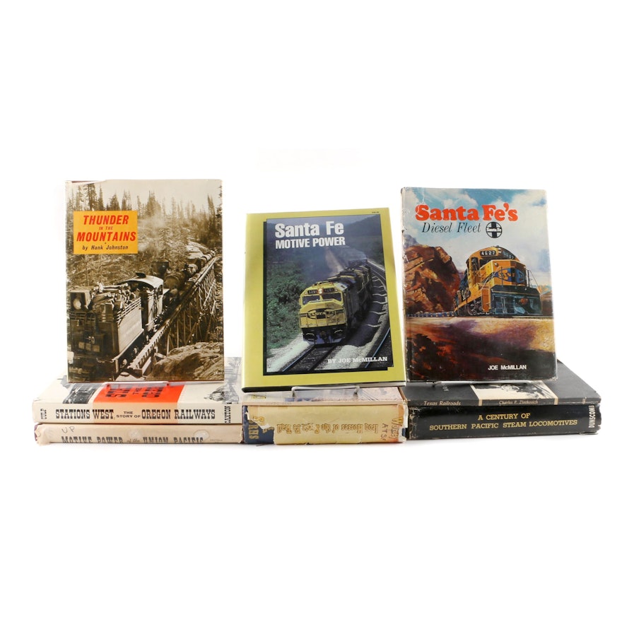 Assorted Training Books Including 1974 "Thunder in the Mountains"